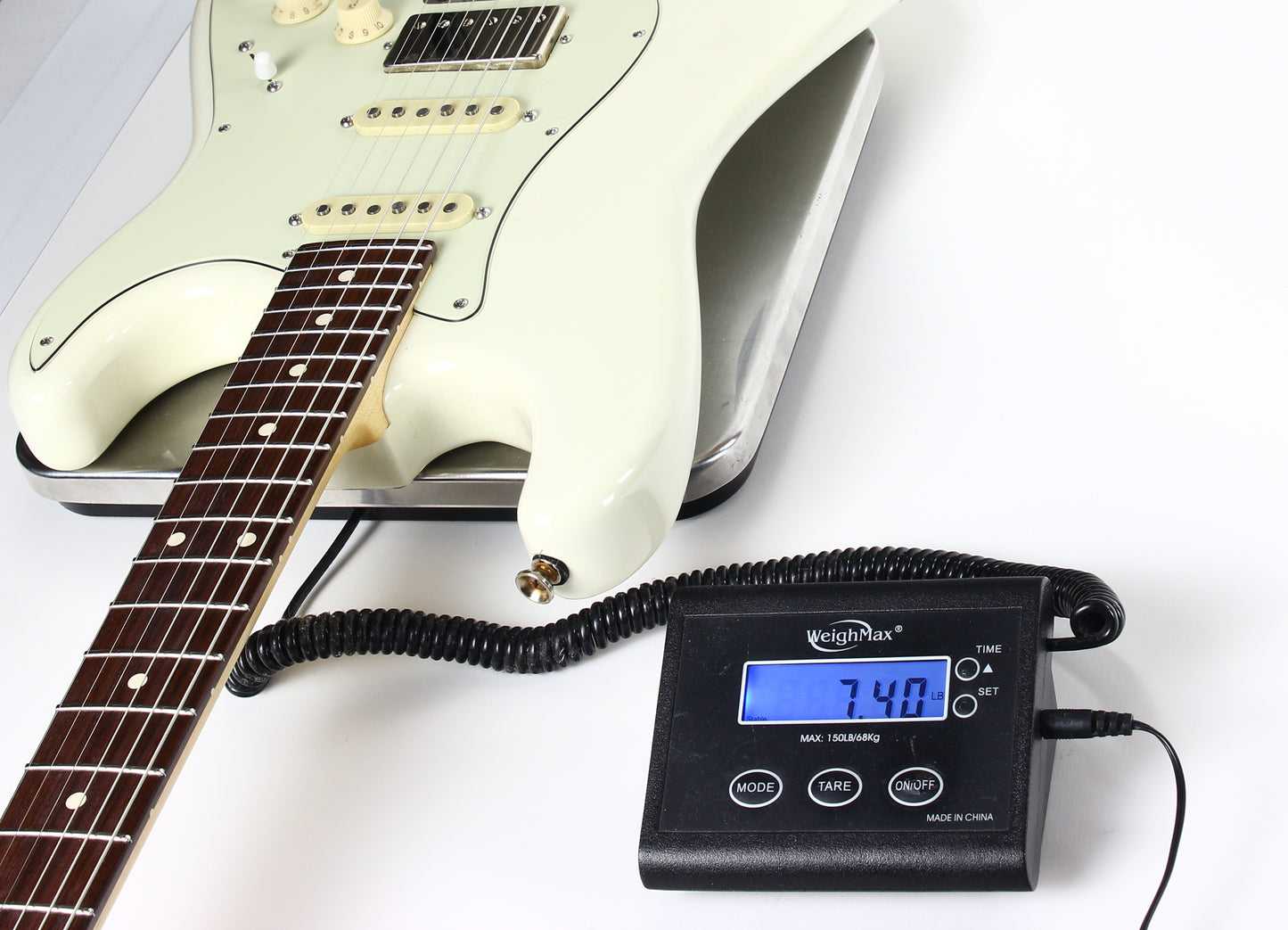 2022 Michael Tuttle Custom Classic S Olympic White Nitro Aged Strat | MasterBuilt Worn