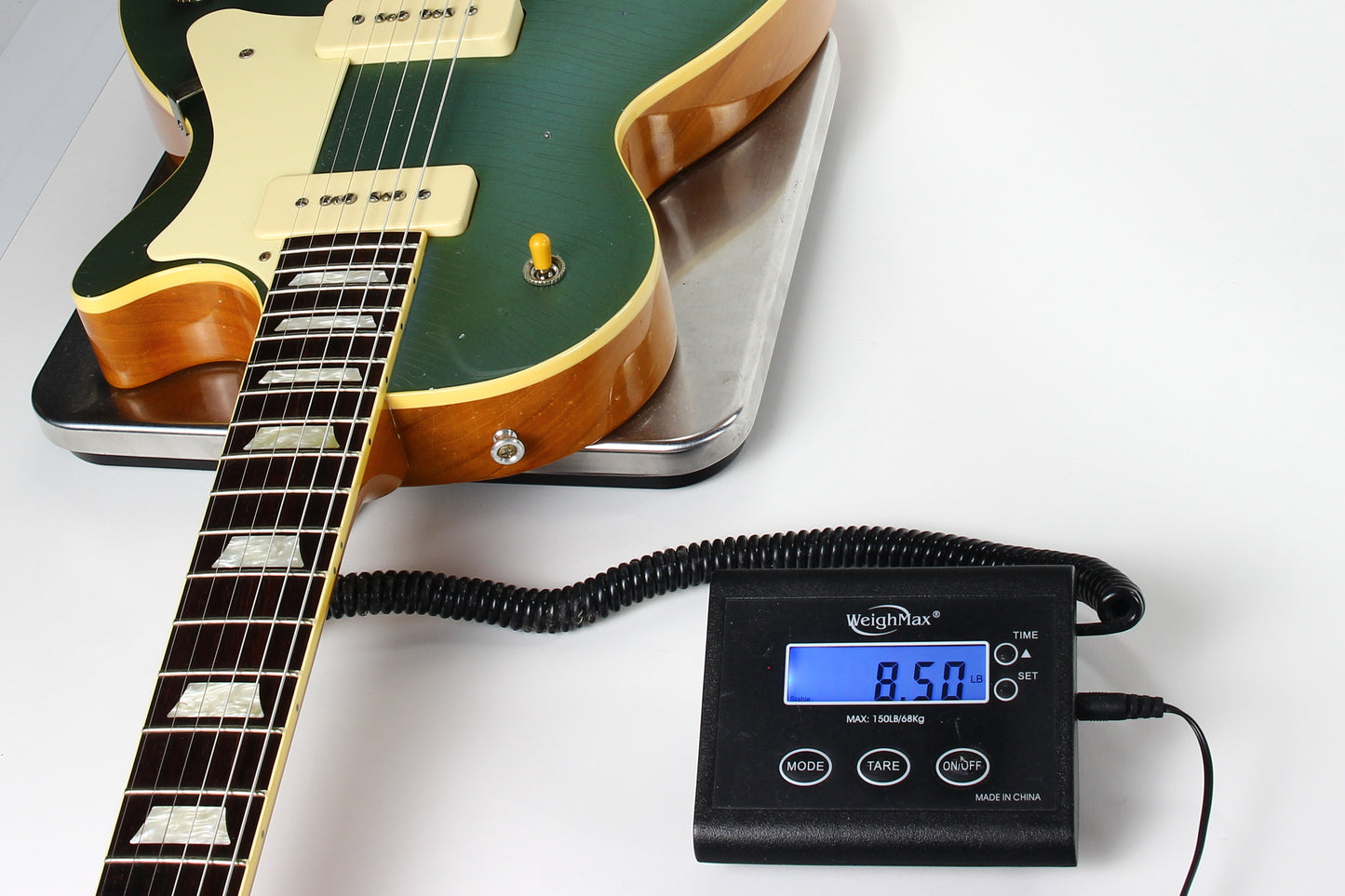 2024 Heritage Custom Shop Core Collection H150 Artisan Aged Pelham Blue P90s