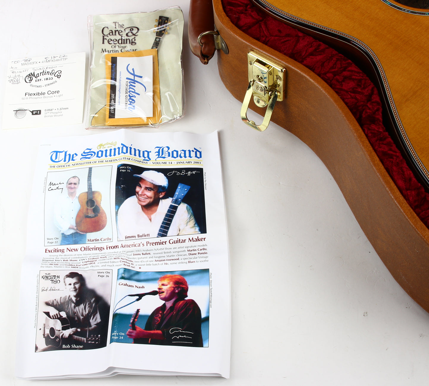 2003 Martin 000JBP Pollywog Acoustic Guitar - Jimmy Buffett Signed Model - Mahogany/Spruce 000-18
