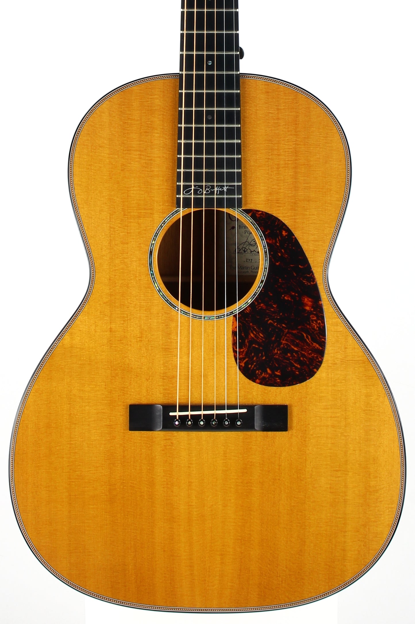 2003 Martin 000JBP Pollywog Acoustic Guitar - Jimmy Buffett Signed Model - Mahogany/Spruce 000-18