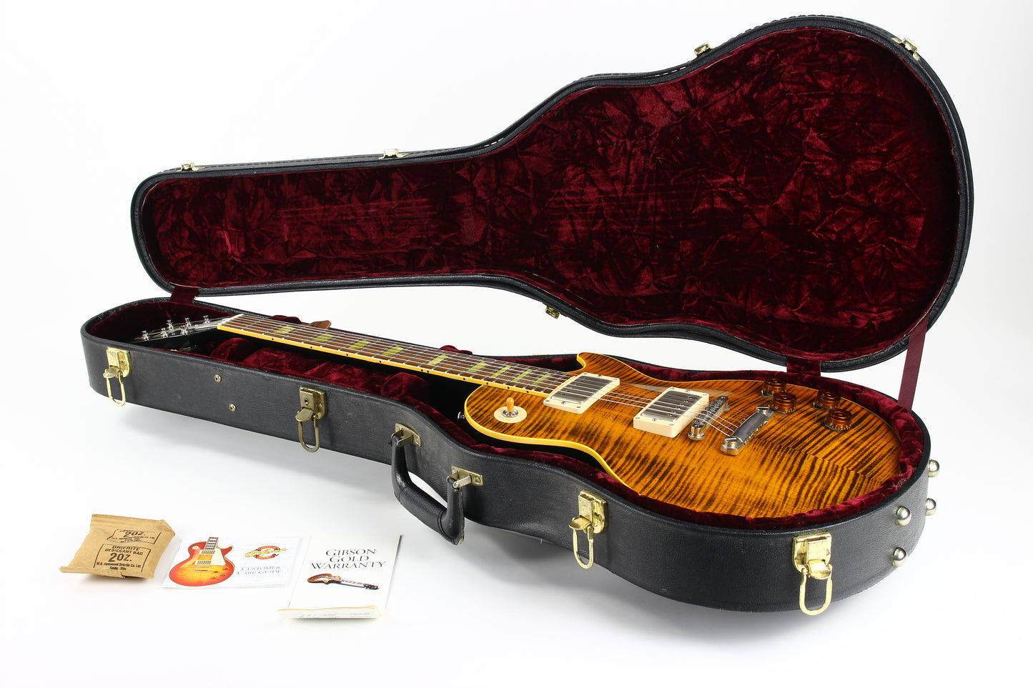 Gibson Custom Shop BONEYARD Joe Perry 1959 Les Paul Green Tiger | Official Model!