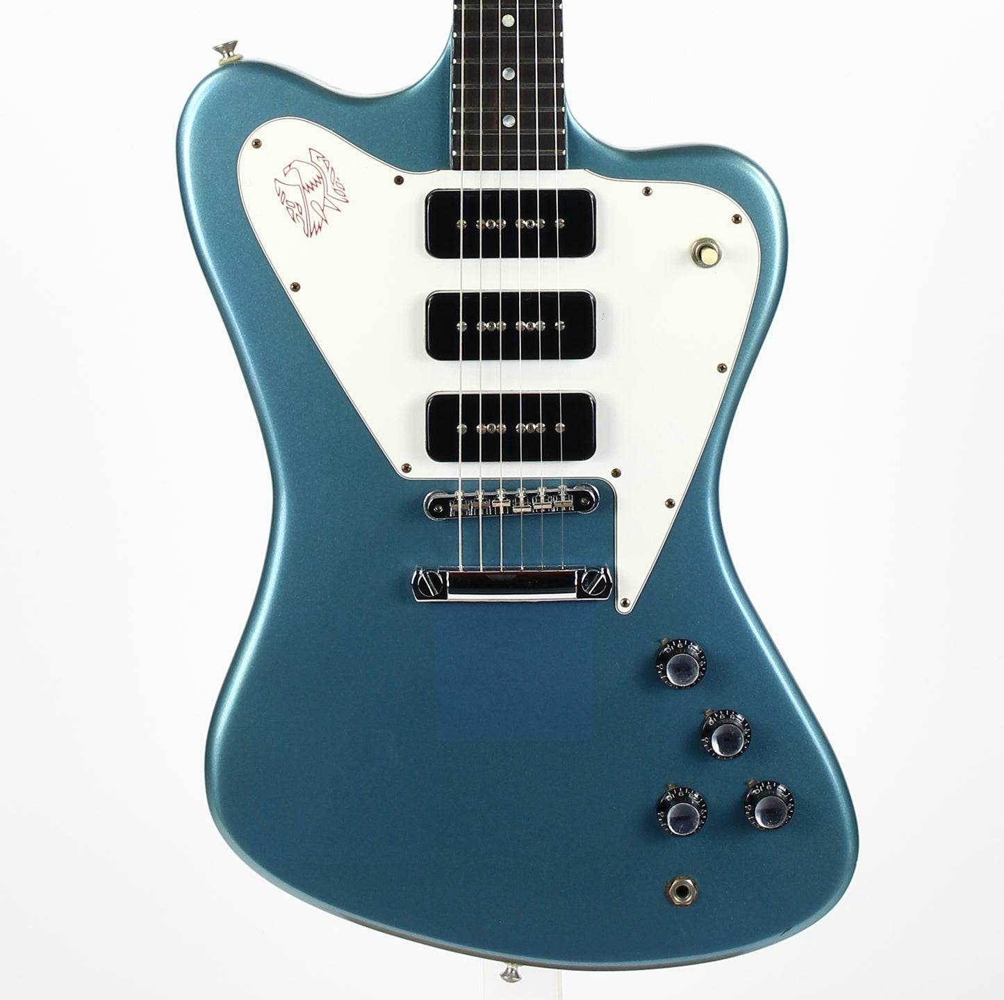 2011 Gibson Custom Shop Non Reverse Firebird Pelham Blue Rare Model