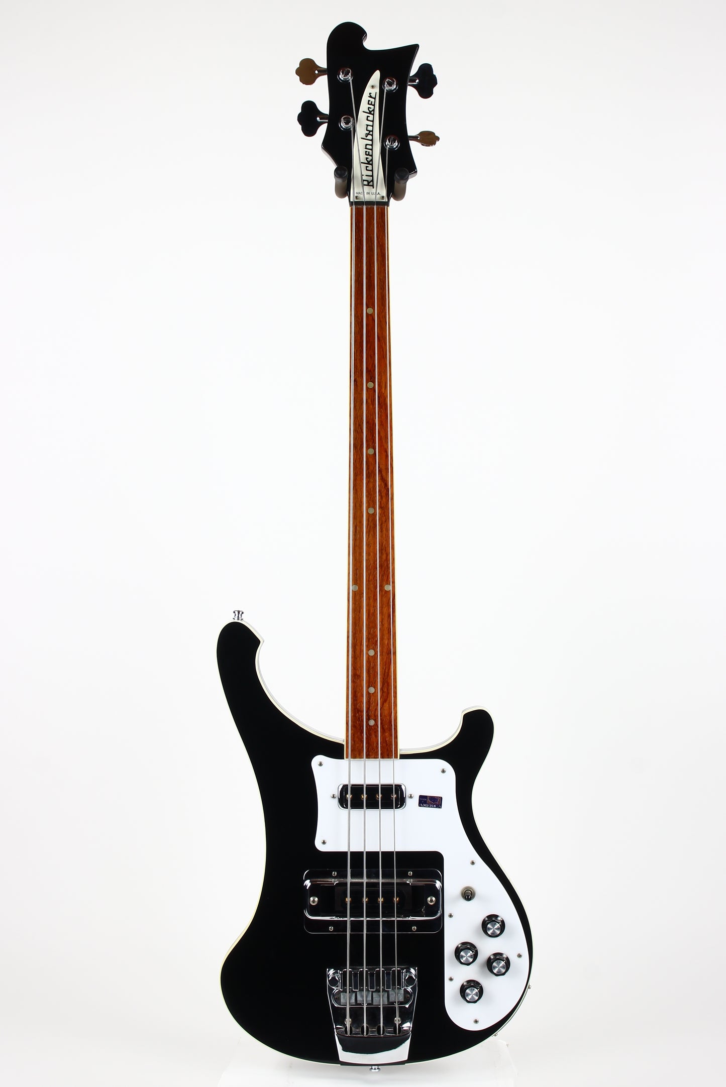 2001 Rickenbacker 4003 FL Fretless Jetglo Black | Rare Model