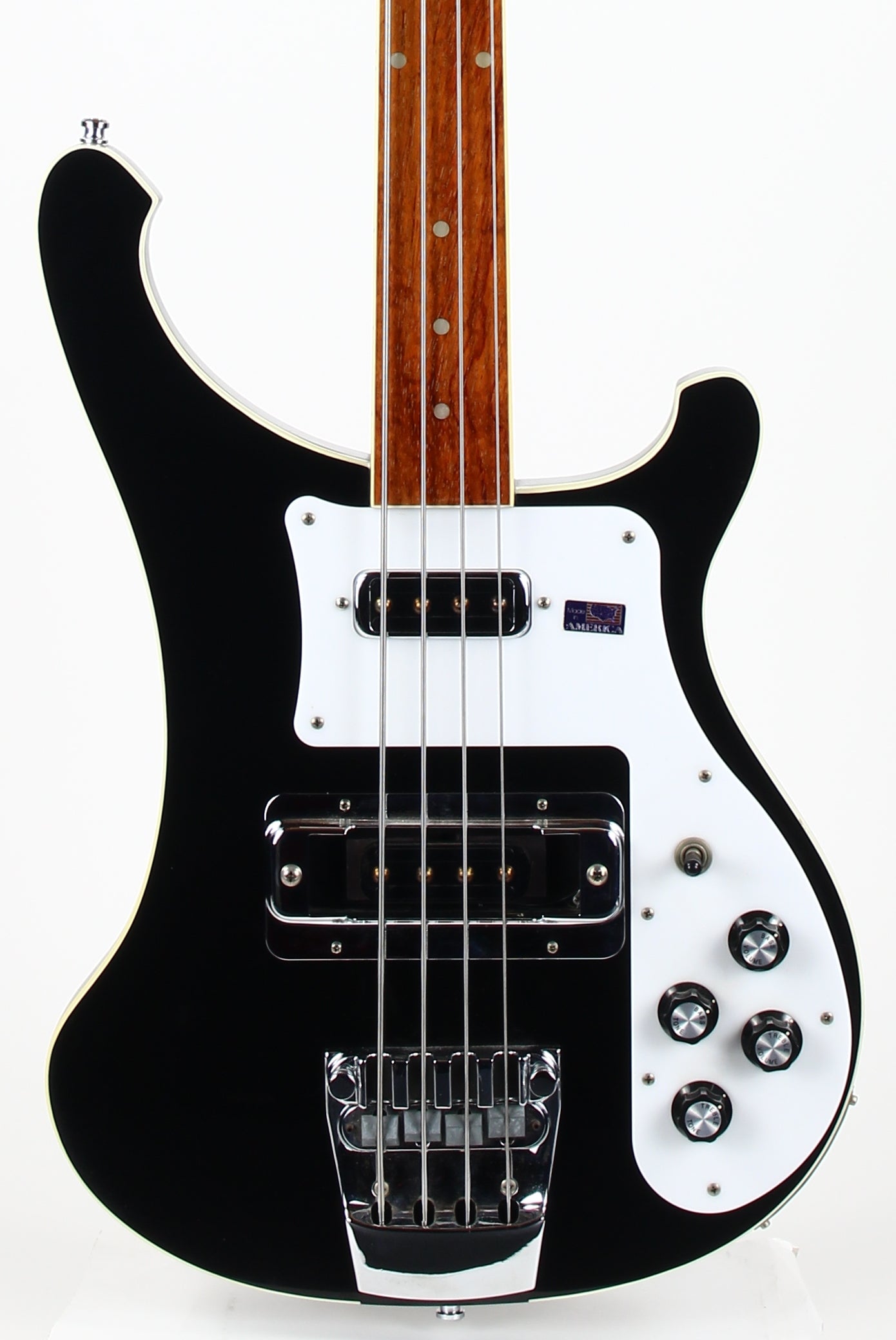 2001 Rickenbacker 4003 FL Fretless Jetglo Black | Rare Model