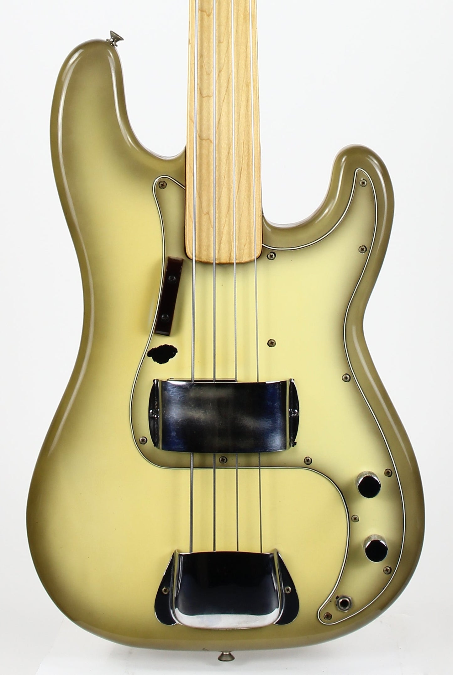1979 Fender Precision Bass Antigua FRETLESS Maple Neck | Original Vintage 1970's P-Bass!