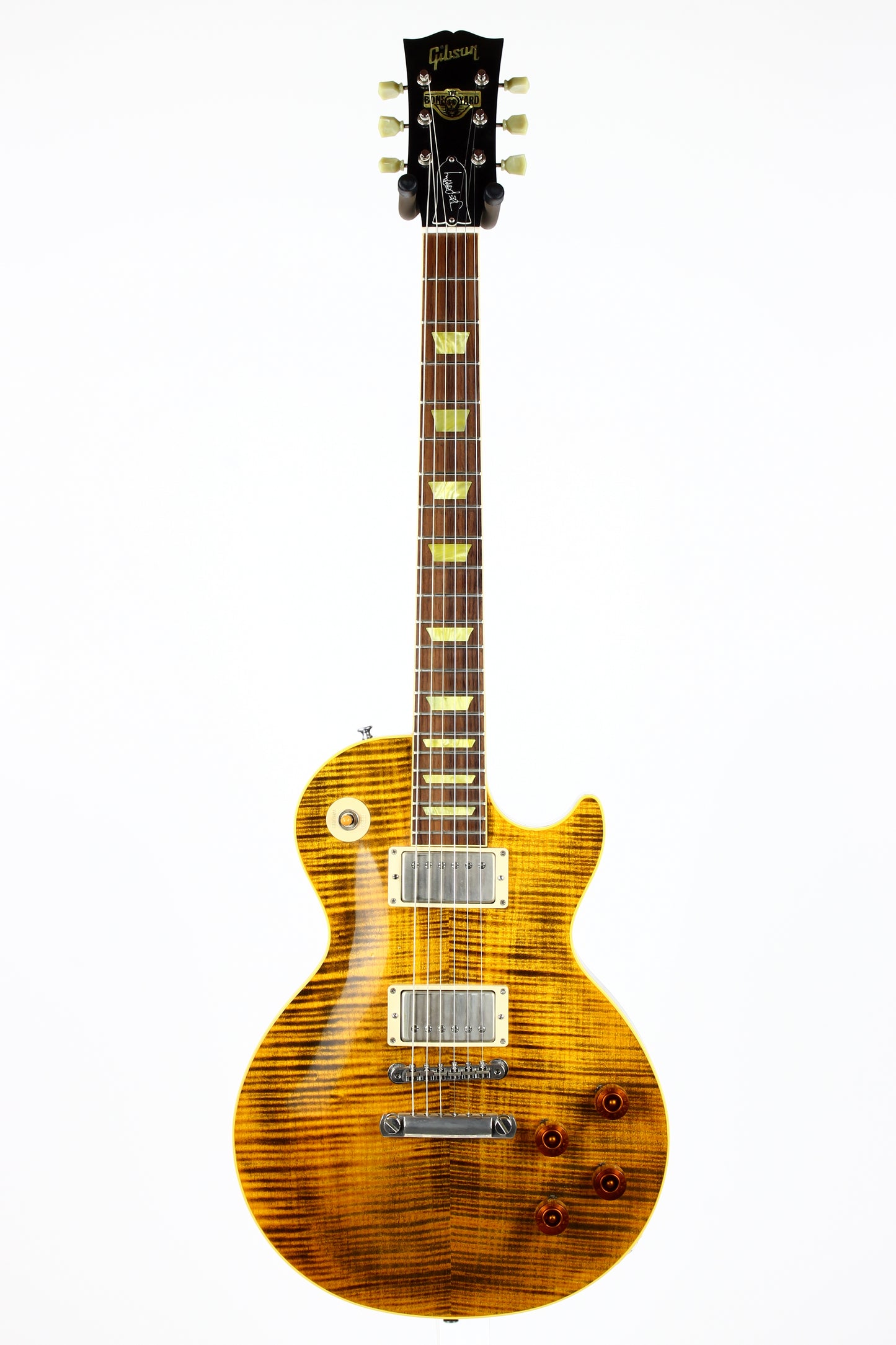 Gibson Custom Shop BONEYARD Joe Perry 1959 Les Paul Green Tiger | Official Model!