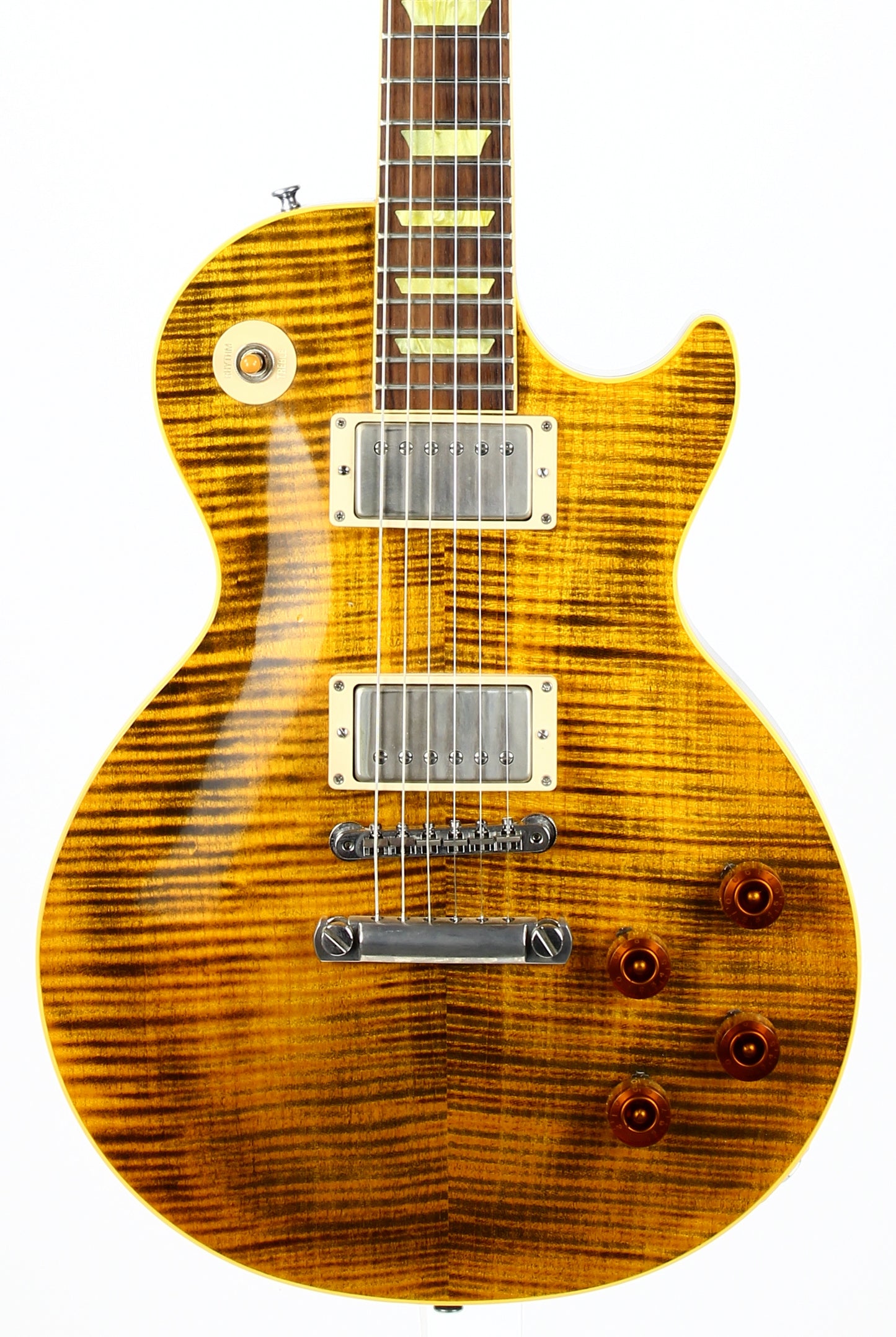 Gibson Custom Shop BONEYARD Joe Perry 1959 Les Paul Green Tiger | Official Model!