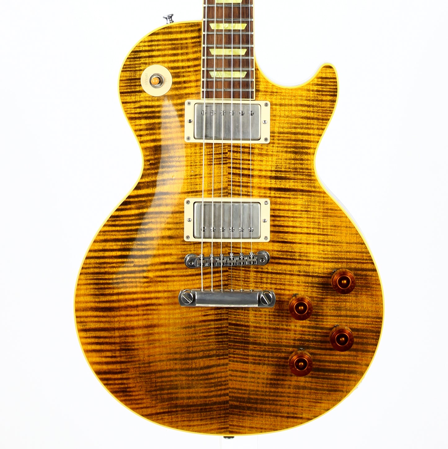 Gibson Custom Shop BONEYARD Joe Perry 1959 Les Paul Green Tiger | Official Model!