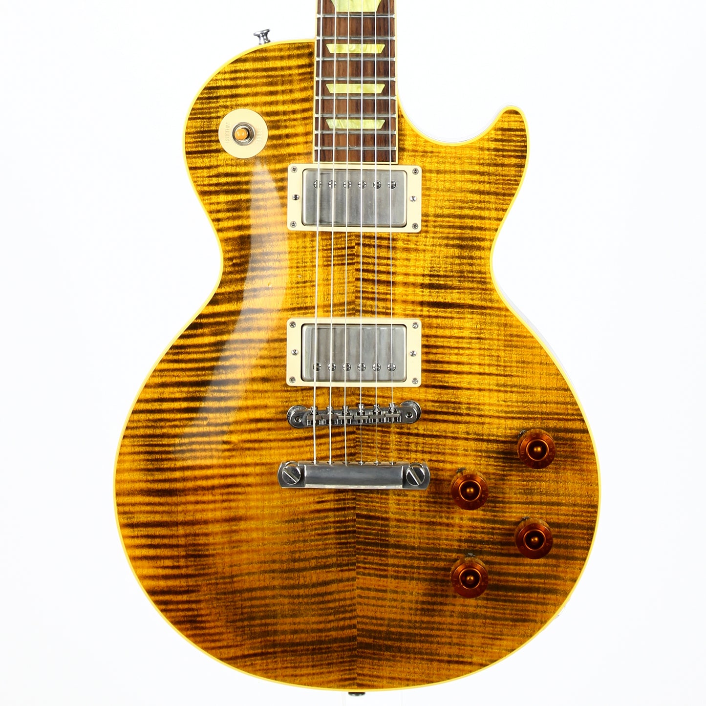 Gibson Custom Shop BONEYARD Joe Perry 1959 Les Paul Green Tiger | Official Model!