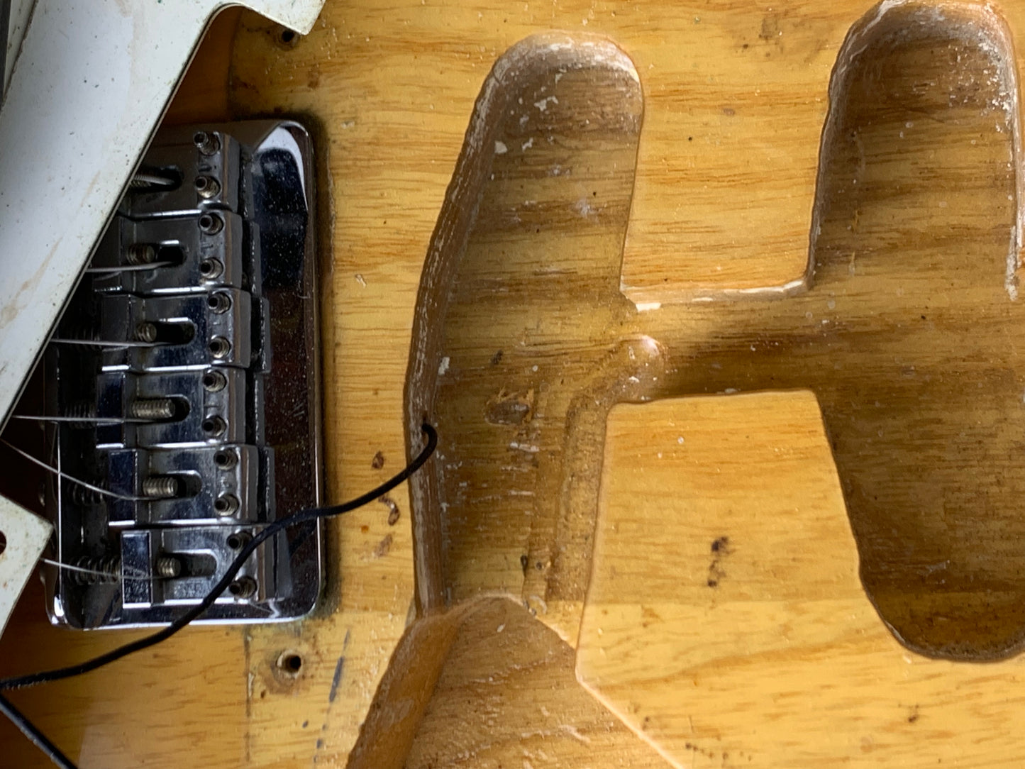 1975 Fender Stratocaster Natural Ash Hardtail - Vintage 1970's Strat! No Routes or Refins!