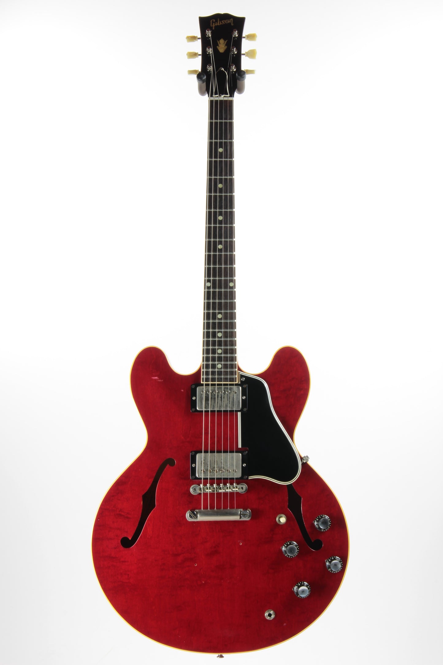 1961 Gibson ES-335 TDC Cherry Red w/ Original Case - 2 PAF's, Stop Tailpiece, Bigsby, Clean Dot Neck!