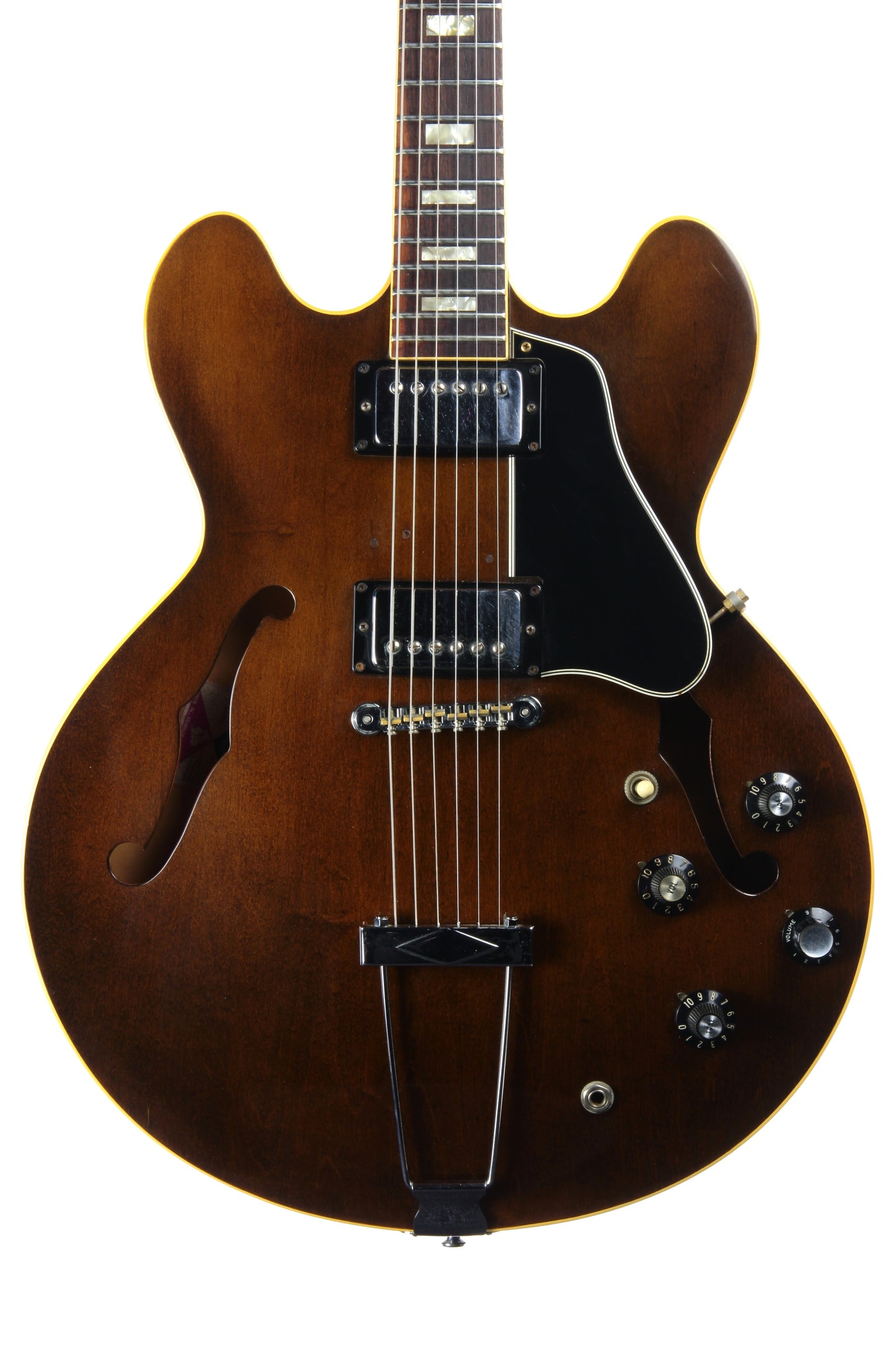 1970 Gibson ES-335 TDW Walnut Brown w/ Original Case - Player Grade Vintage Semi Hollow