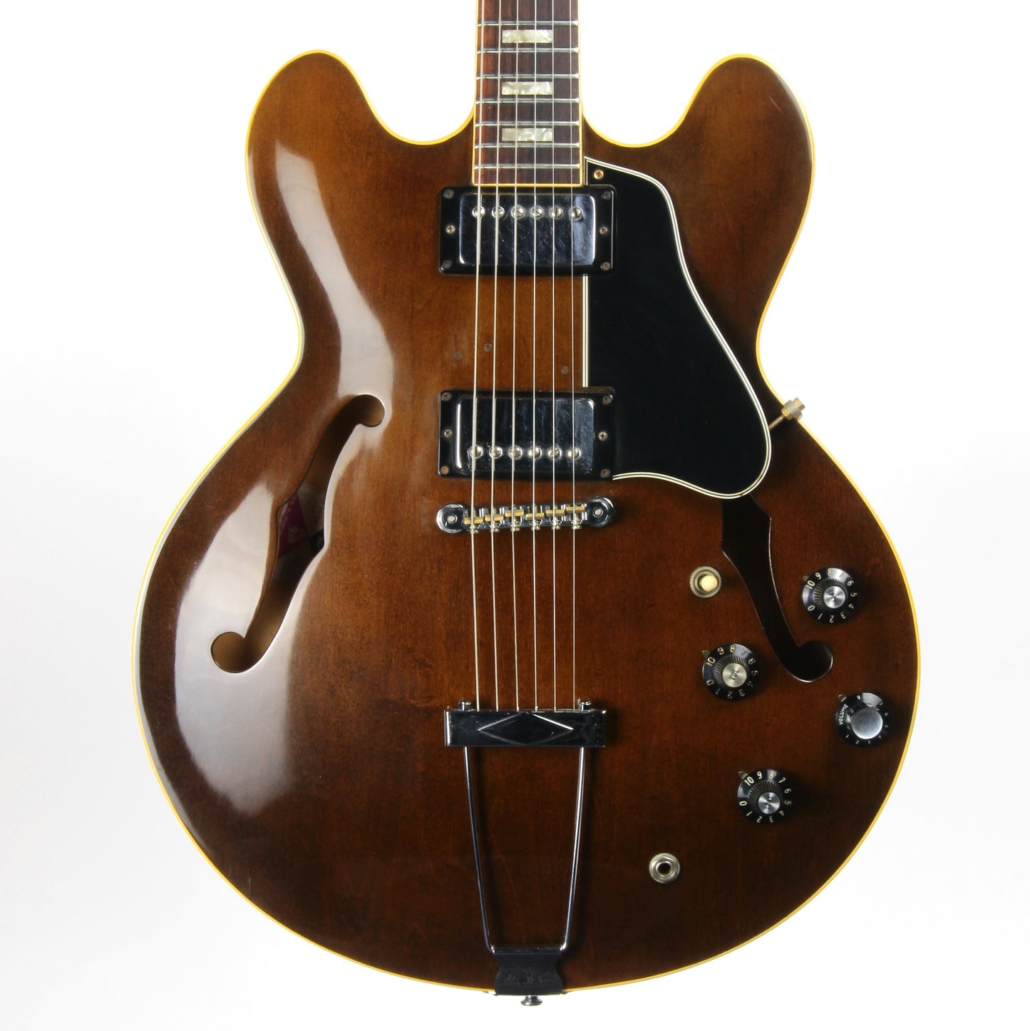 1970 Gibson ES-335 TDW Walnut Brown w/ Original Case - Player Grade Vintage Semi Hollow