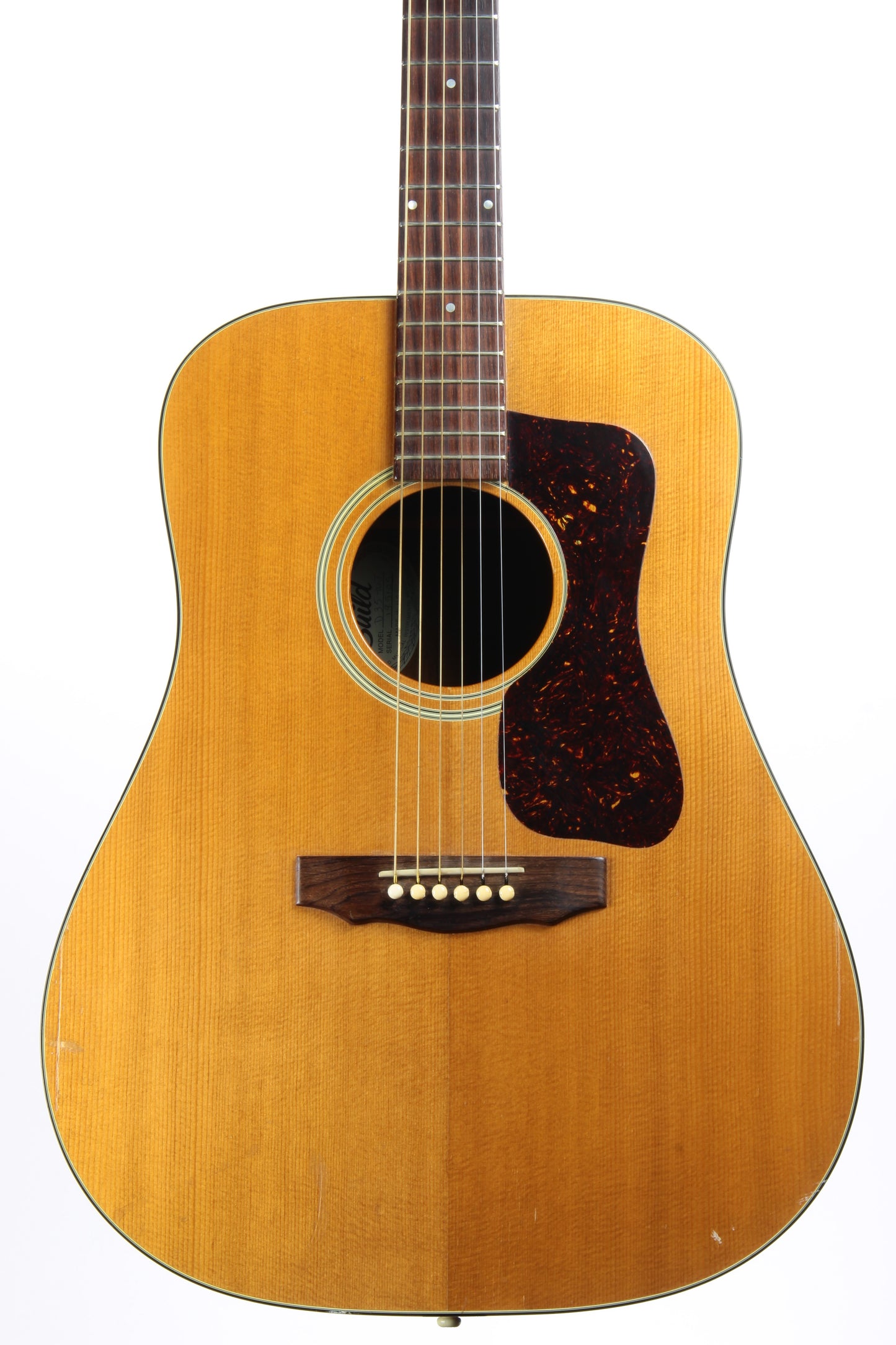 1979 Guild D-35 Bluegrass Vintage Dreadnought Acoustic Guitar Natural - Westerly RI Made!