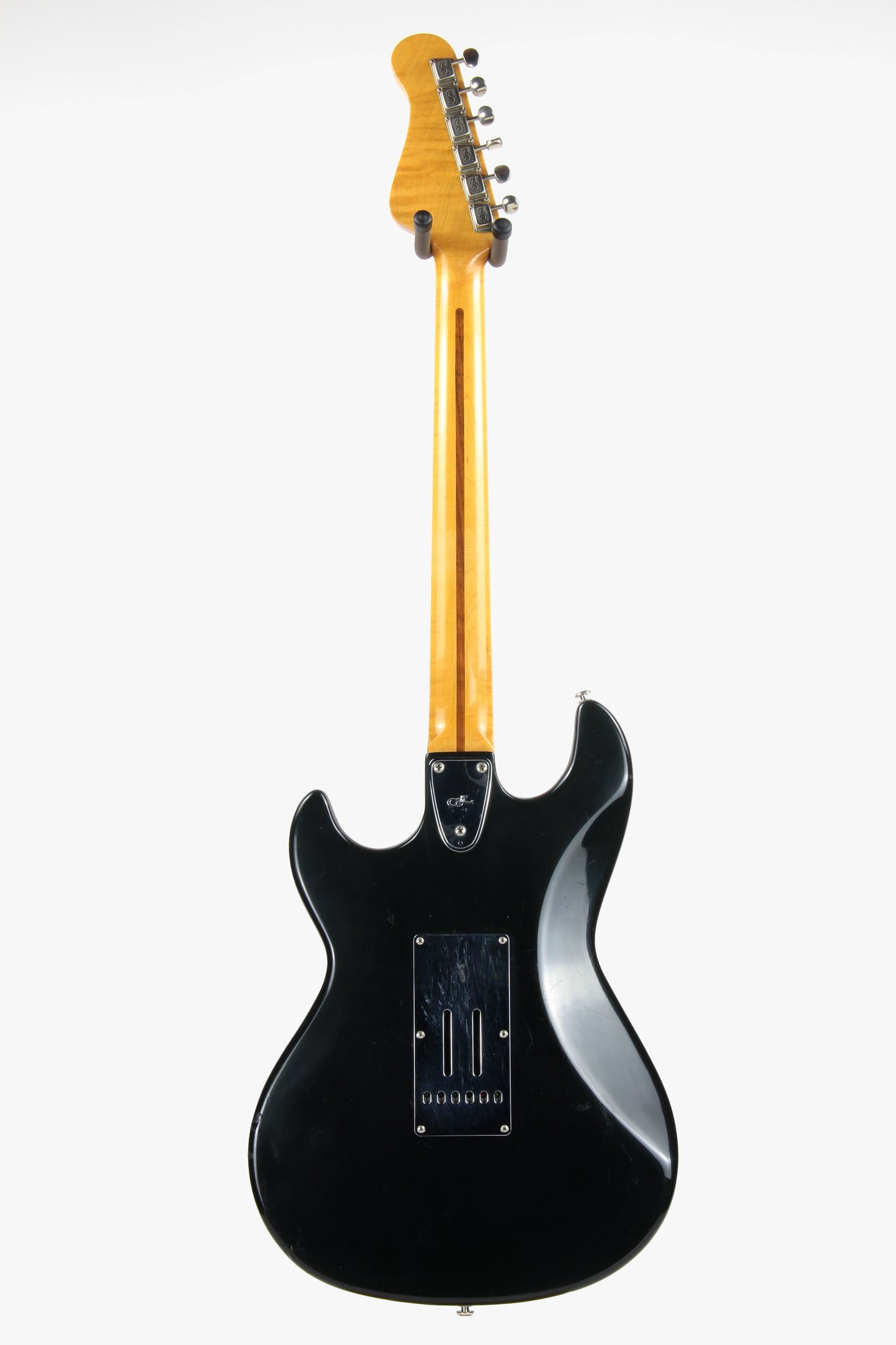 1980 G&L F-100 Series II Black Leo Fender w/ OHSC - Cool Player-Grade Guitar f100