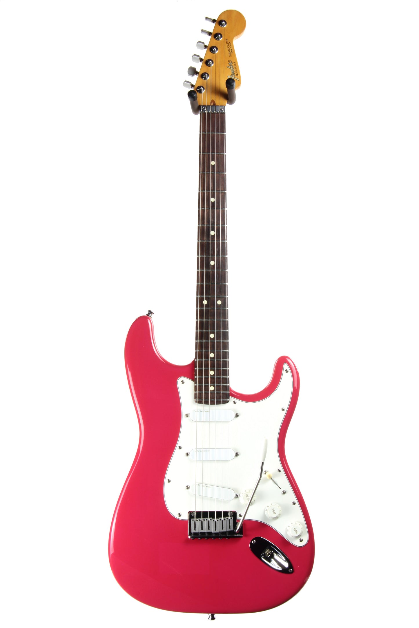 1988 Fender American Stratocaster Strat Plus Razz Berry USA - Rare Color - ala John Mayer