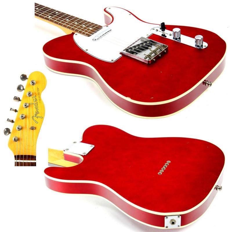 1986 Fender Japan MIJ '62 Telecaster Custom TLC-62B - Double-Bound, Candy Apple Red 1962 Reissue TL62 B