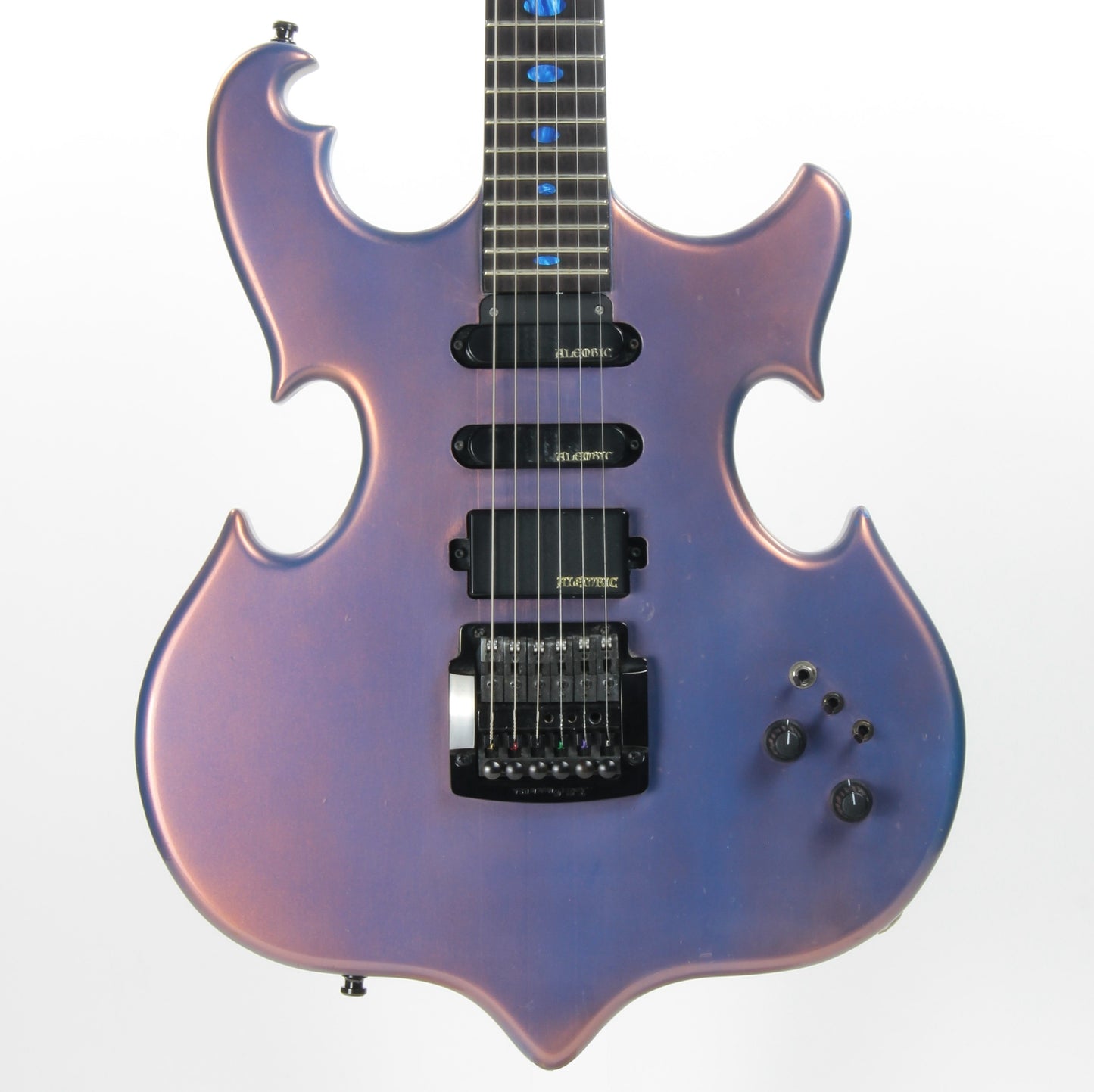 2001 Alembic Custom Guitar Triple Omega Double Duo Chrome Flip Flop Finish - Series ii i