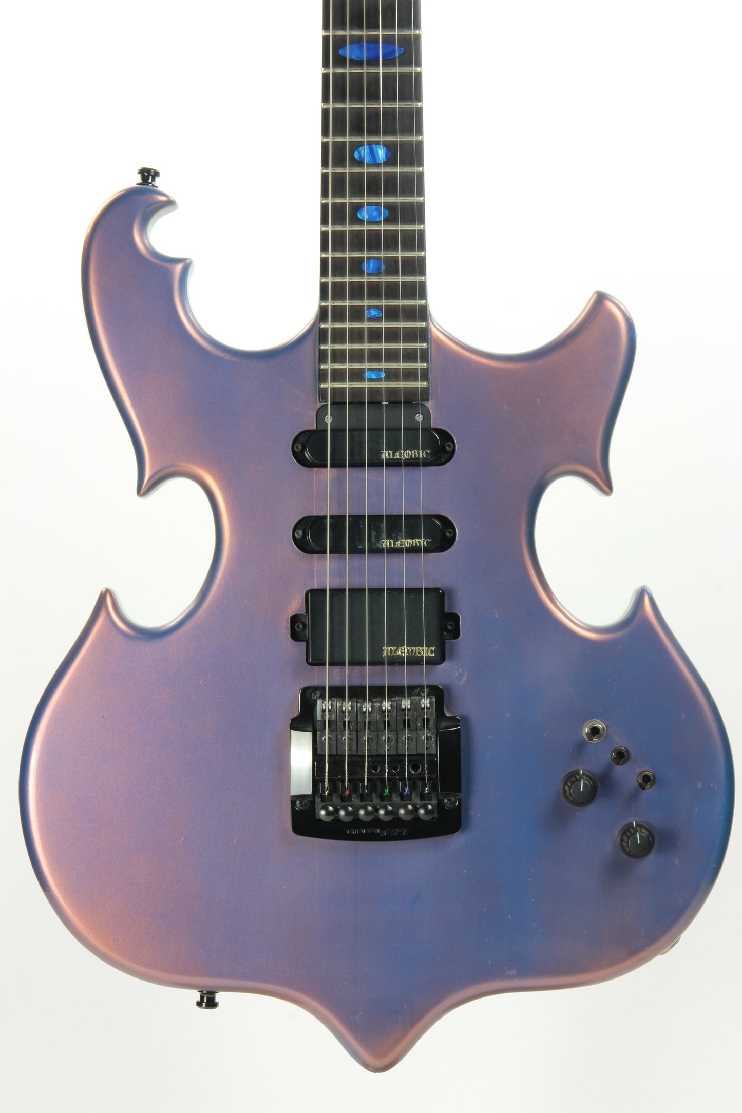 2001 Alembic Custom Guitar Triple Omega Double Duo Chrome Flip Flop Finish - Series ii i
