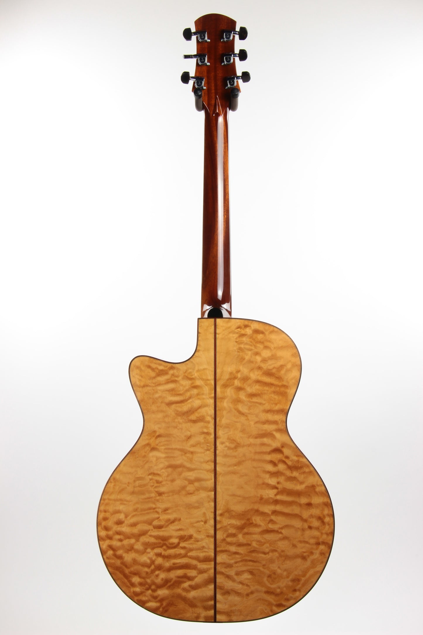 Michael Baranik SJ Steel String Acoustic Guitar CX Cedar Top/Quilted Maple - 2000