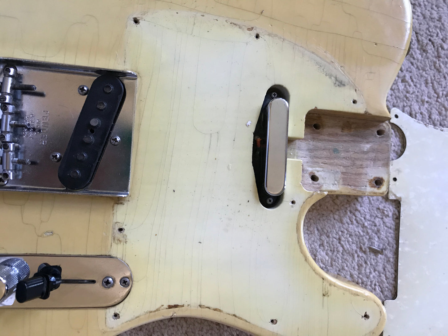 1969 Fender Telecaster Blonde w/ Original Case - Maple Neck Vintage Tele 1960's