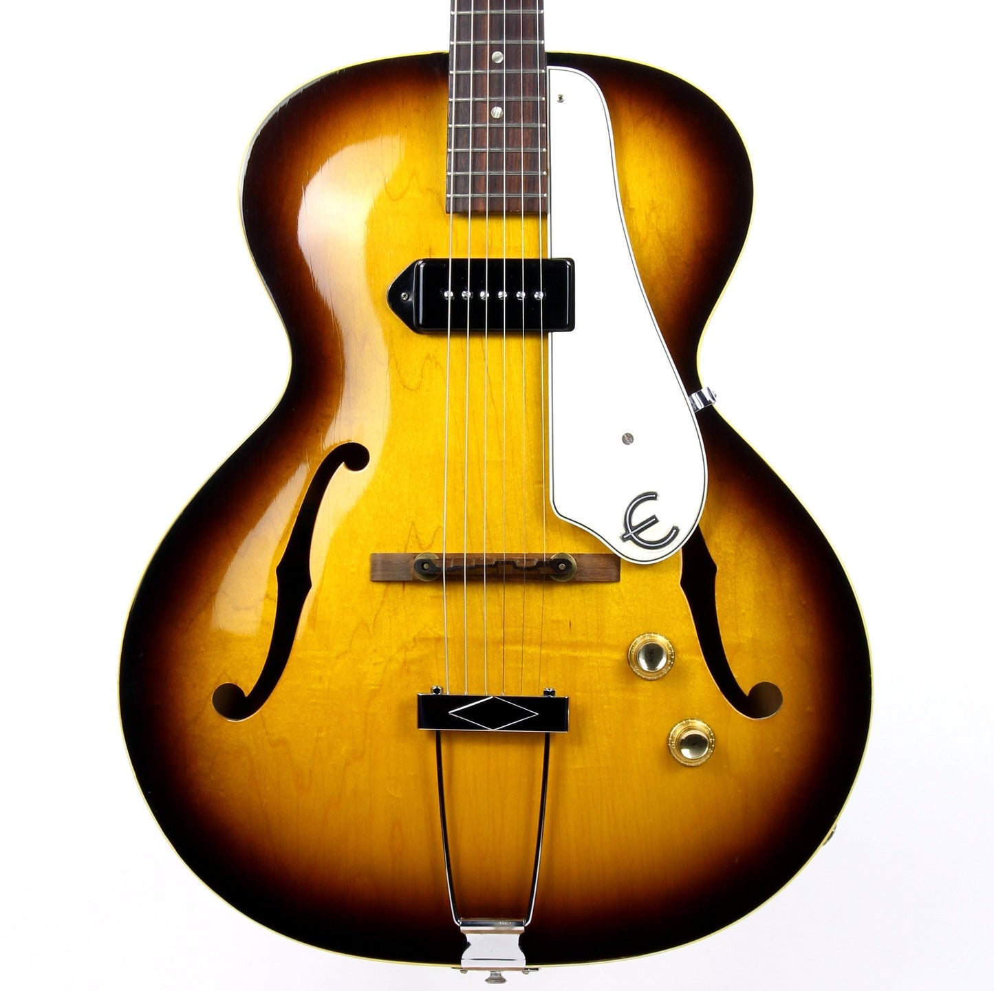 1966 Epiphone Century E422T Sunburst P90 Pickup! James Bay vintage gibson es-125t