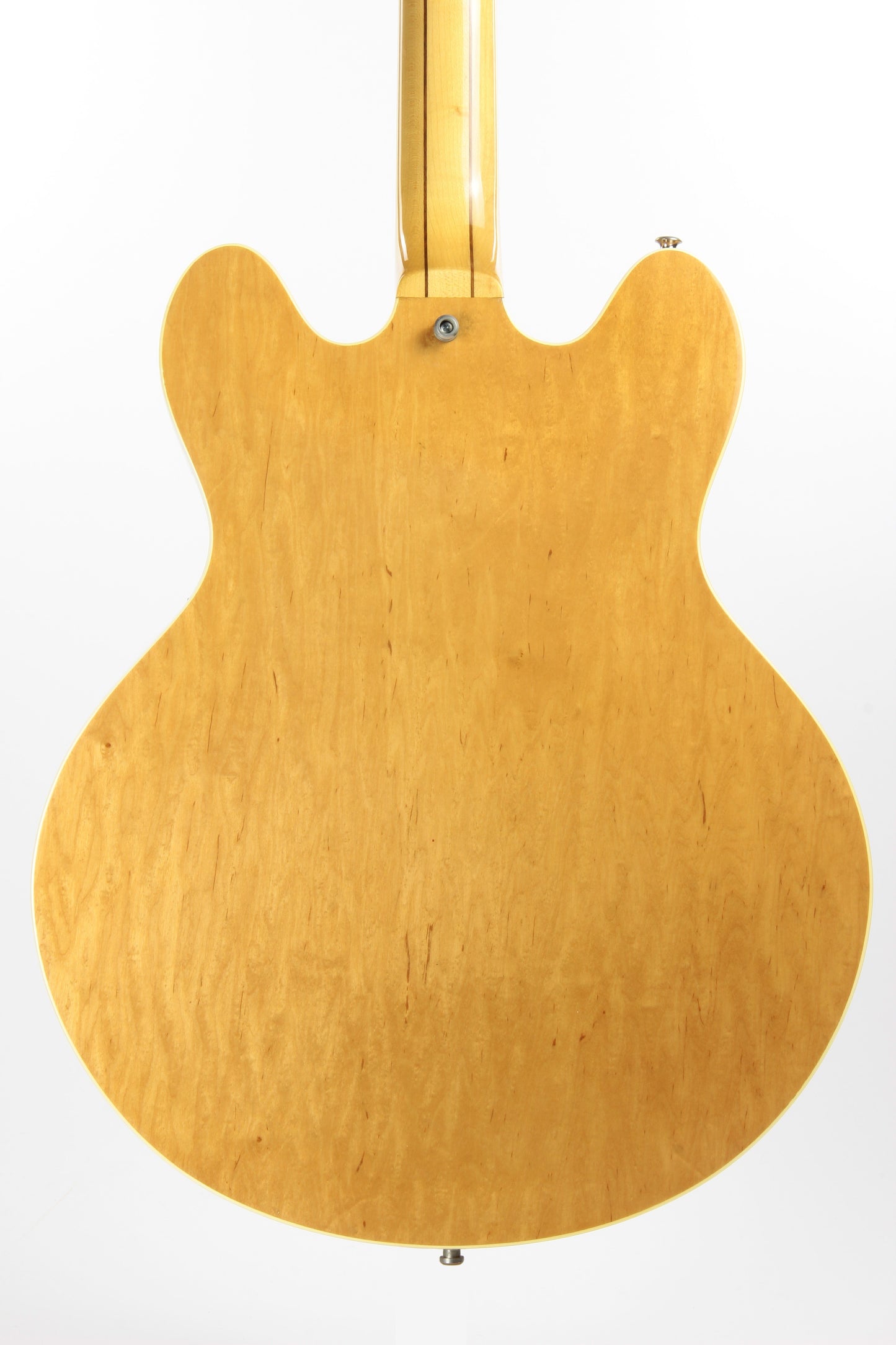 1985 Epiphone Japan Sheraton Matsumoku MIJ - Factory Gibson Case, Birdseye Maple, Natural Finish, Stop Tail, pre-elitist