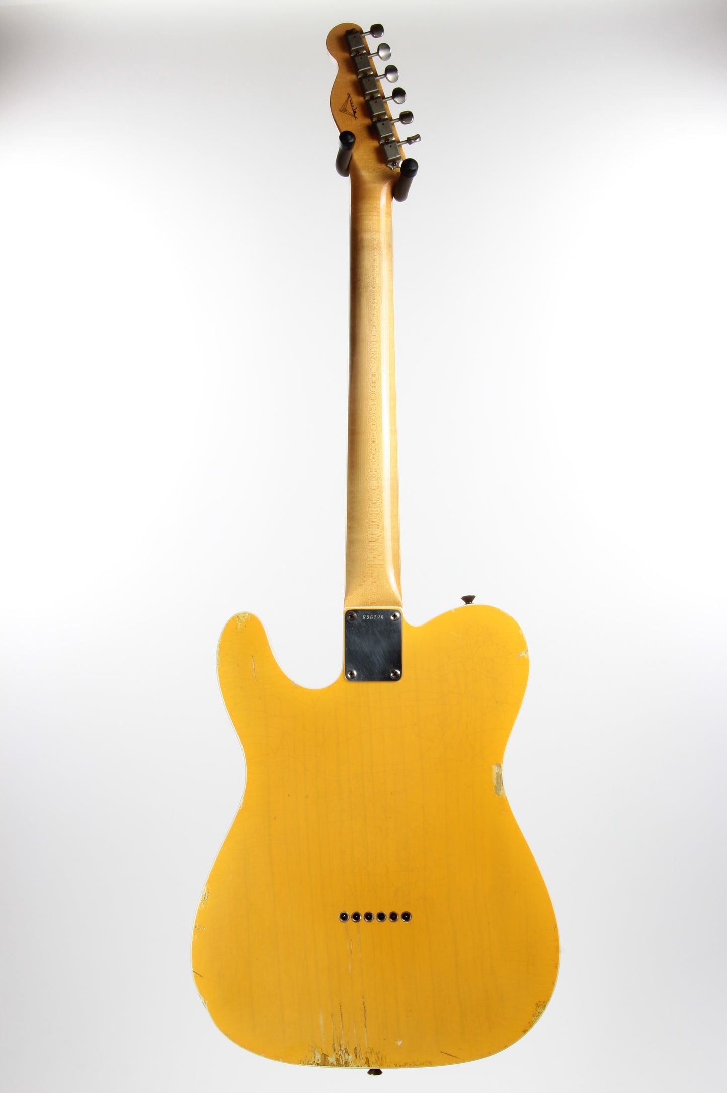 1960 Fender Custom Shop Masterbuilt Brazilian Telecaster Relic Paul Waller Double-Bound Nocaster Blonde
