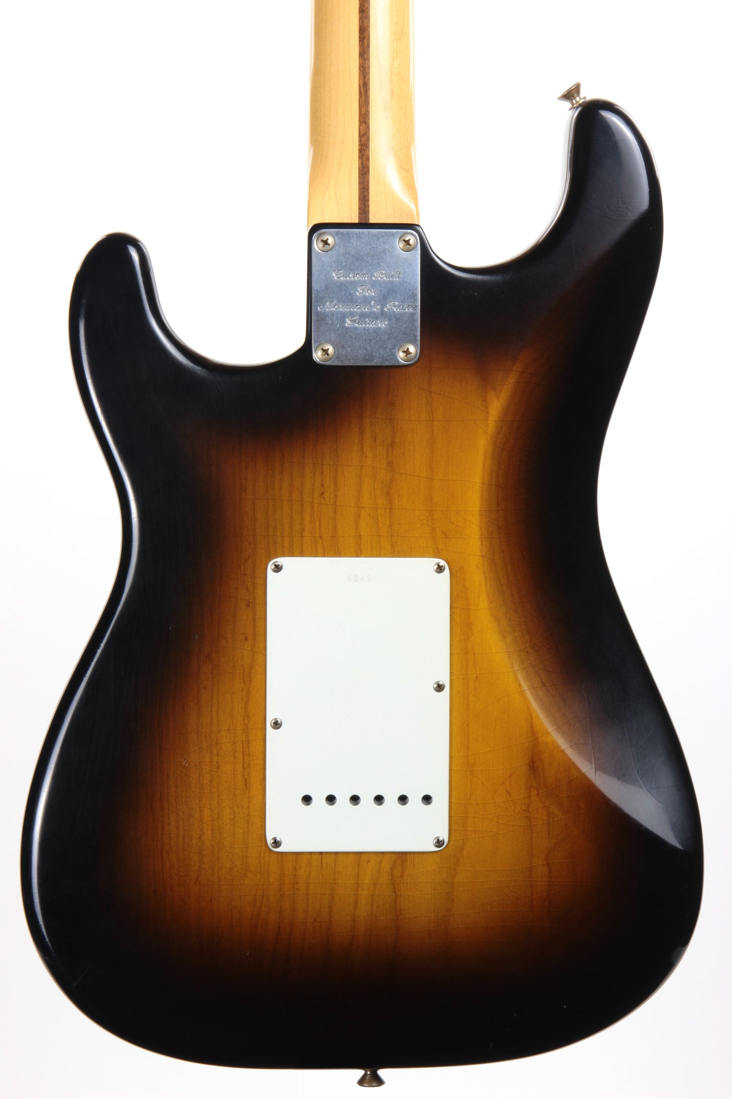 2004 Fender Custom Shop Masterbuilt John English 1954 Stratocaster 50th Anniversary - Norman's Rare Guitars Specs, 2-Tone '54 Sunburst