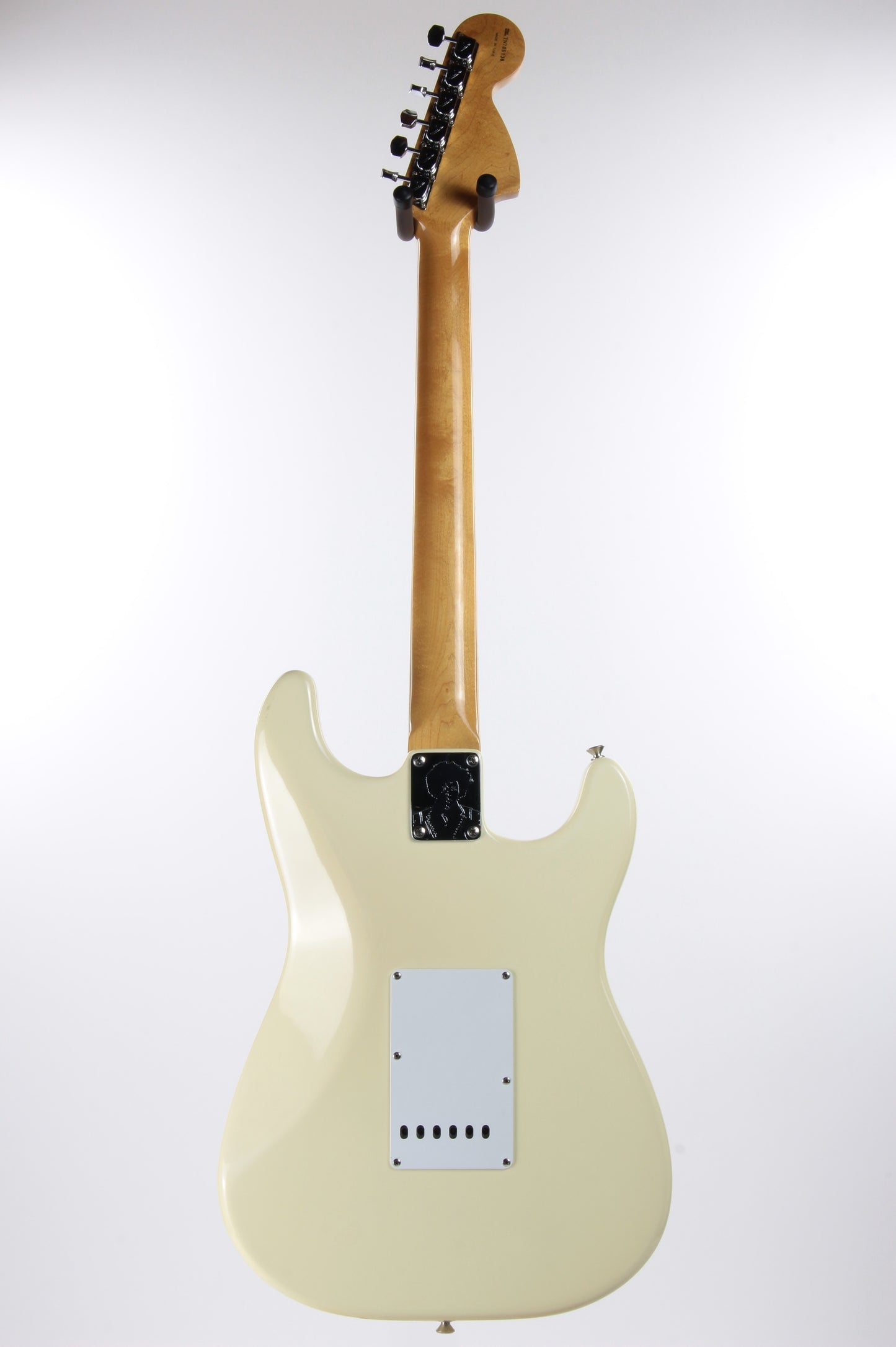 1997 Fender USA Jimi Hendrix Tribute '68 Stratocaster Artist Strat Olympic White American - Reverse, Maple CAP!