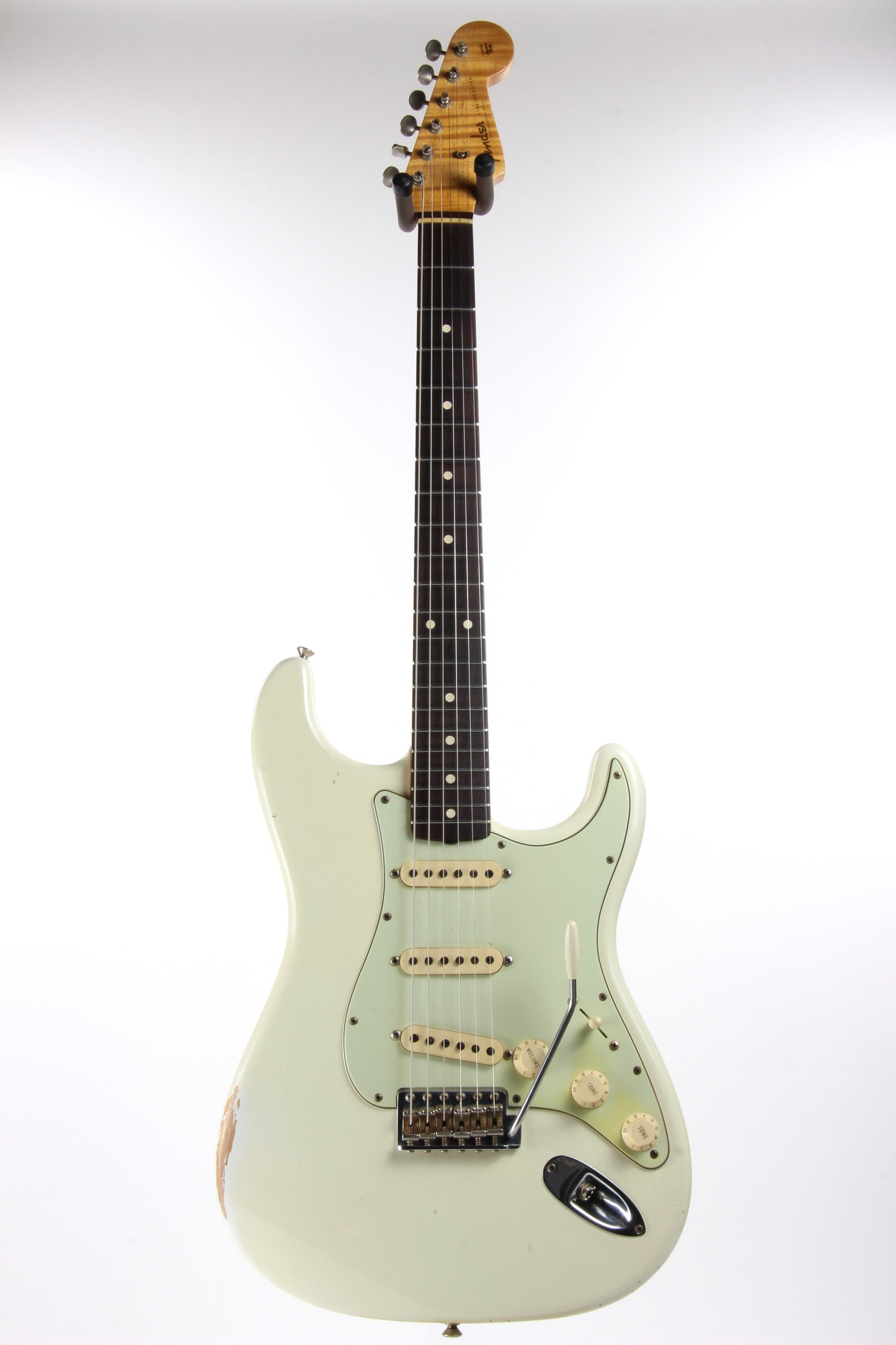 1959 Fender Custom Shop BRAZILIAN ROSEWOOD Stratocaster Relic Olympic White - John Cruz Pups, Wildwood 10!