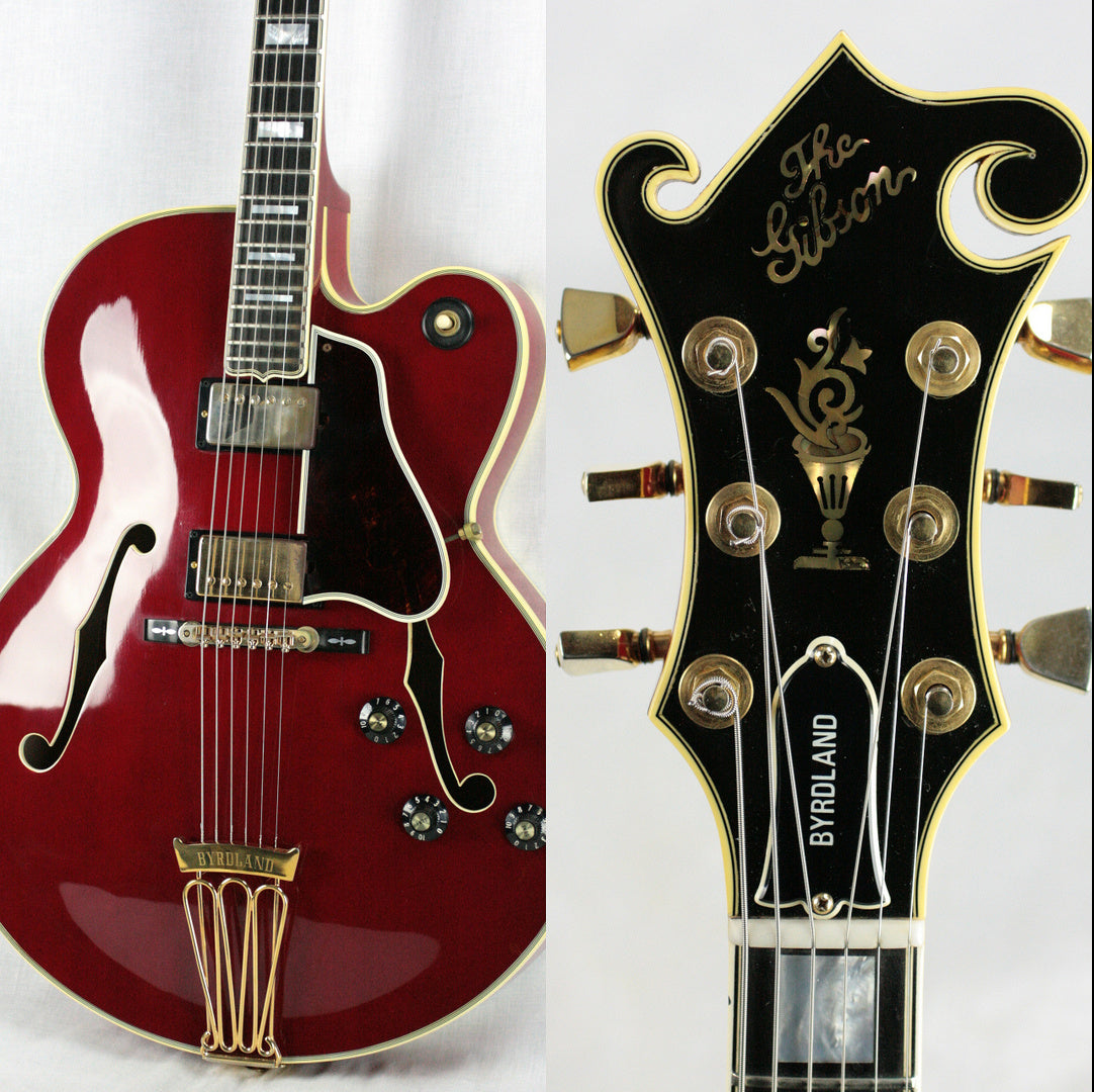 INCREDIBLY RARE 1980 Gibson Byrdland w/ F5 Mandolin Headstock! CHERRY RED! es335 one off