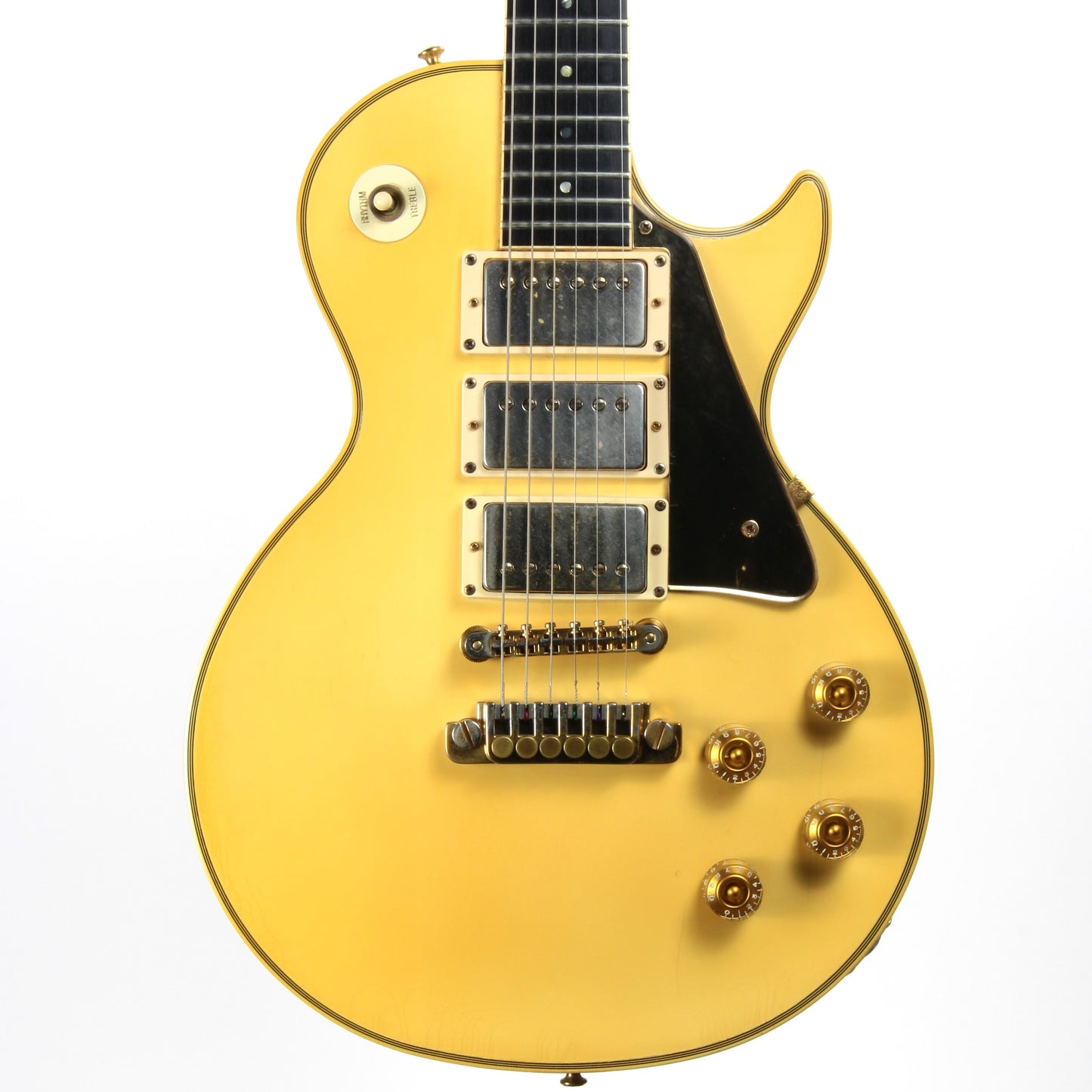 1986 Gibson Les Paul Custom Studio XPL White w/ Explorer Headstock - Extremely Rare Model
