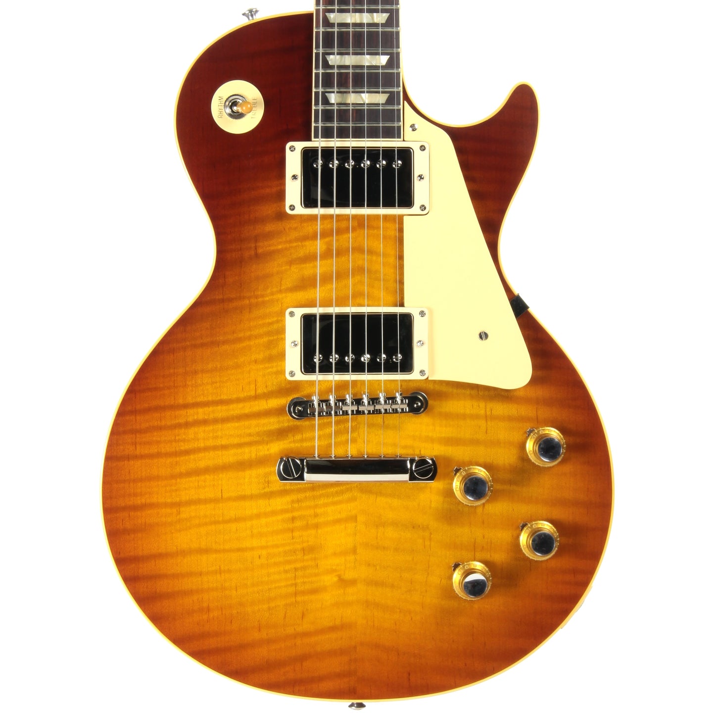 2020 Gibson Custom Shop 1960 Les Paul Standard 60th Anniversary - Iced Tea, R0 '60 Historic Reissue Flametop