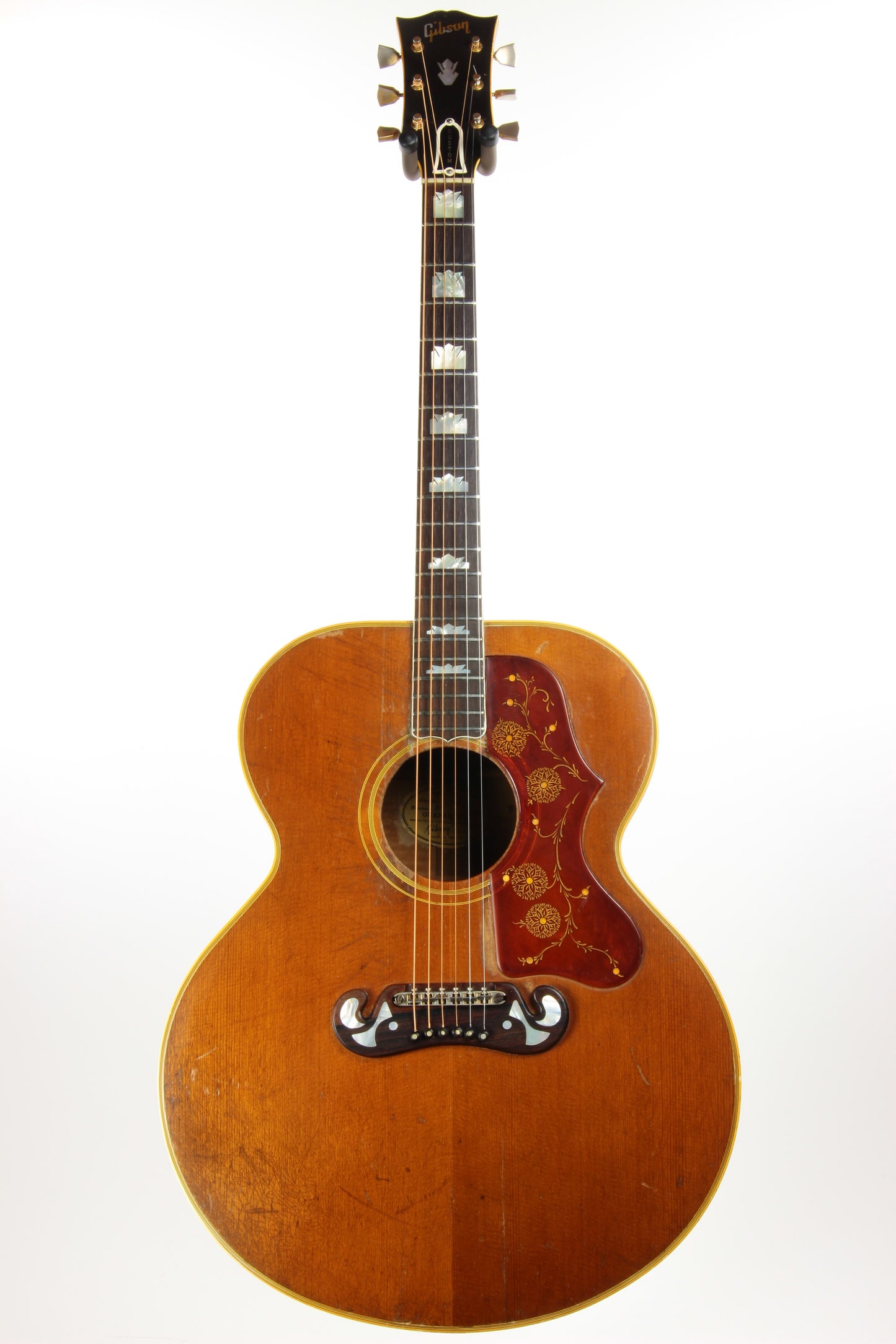 1964 Gibson J-200 Natural Vintage Jumbo Acoustic Guitar - Plays Great!