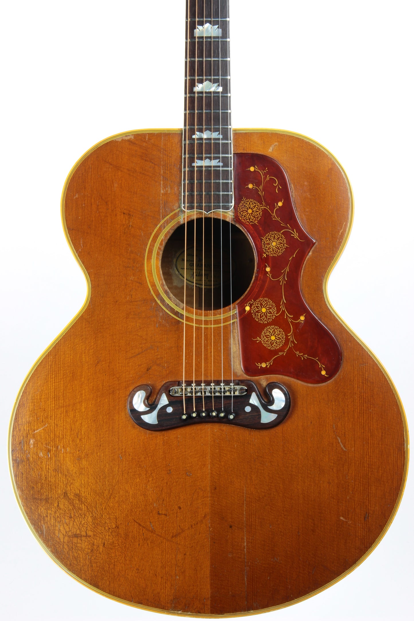 1964 Gibson J-200 Natural Vintage Jumbo Acoustic Guitar - Plays Great!