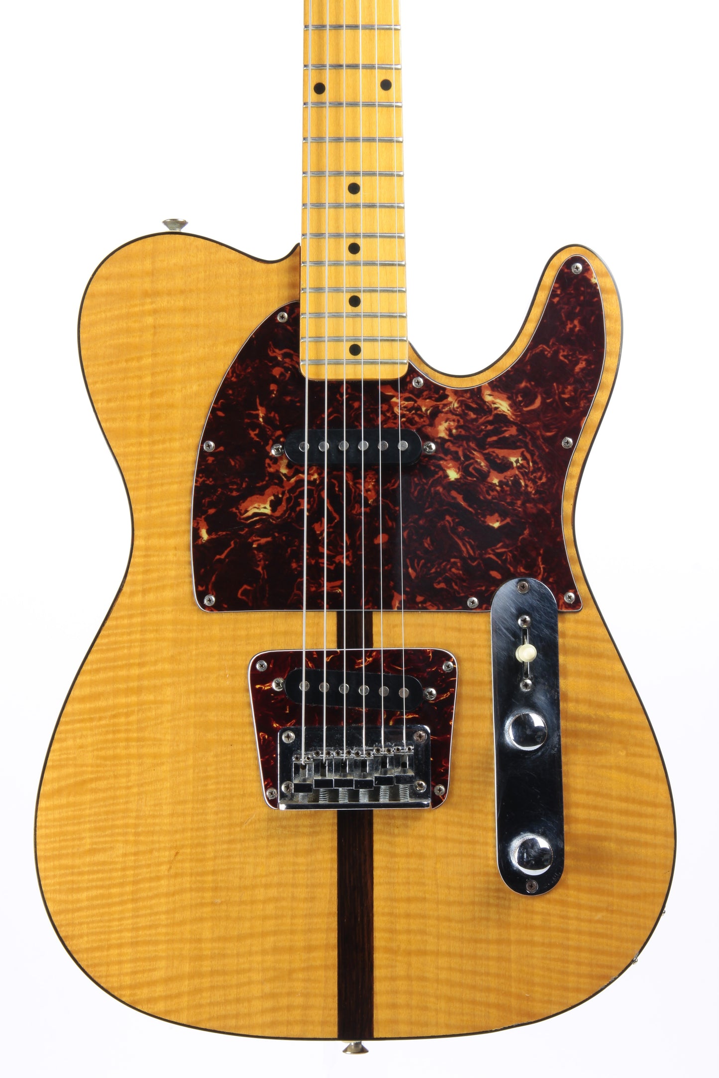 c. 1985 Hohner The Prinz Madcat Tele Lawsuit Headstock - w/ Fender Telecaster Case, Prince style