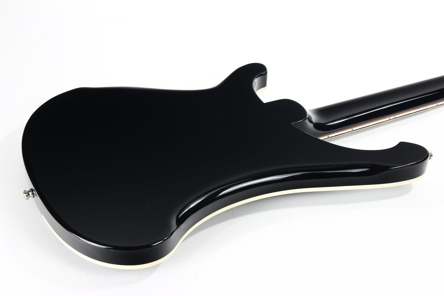 MINT 2022 Rickenbacker 4003 Electric Bass JG Jetglo Black - Triangle Inlays, Original Case