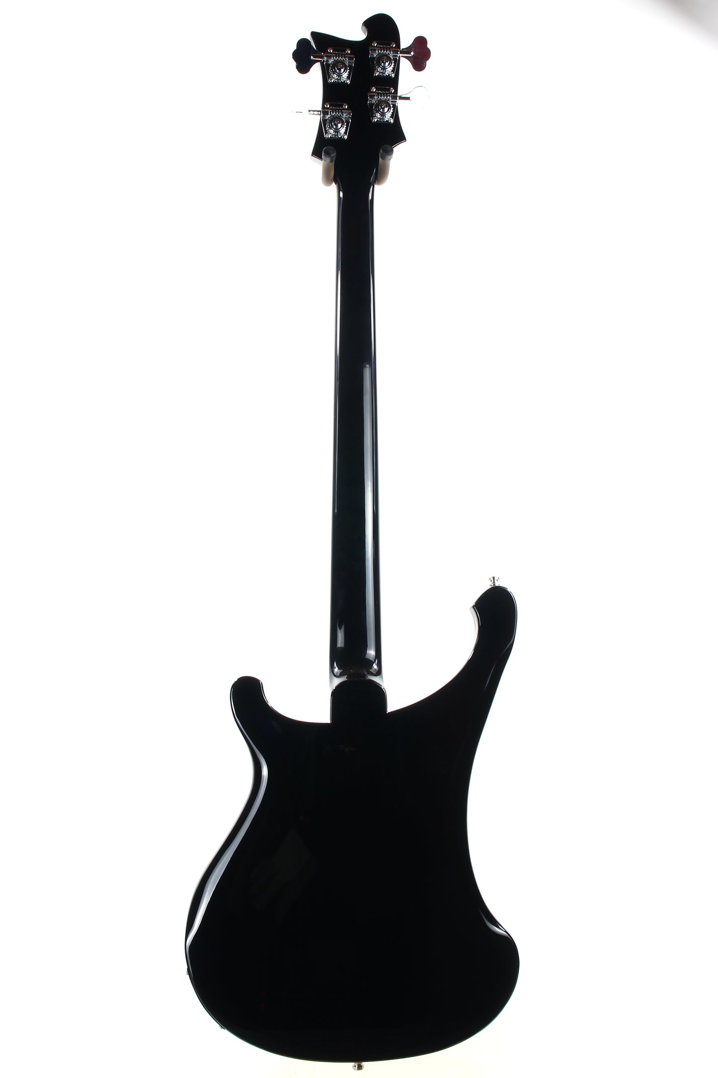 MINT 2022 Rickenbacker 4003 Electric Bass JG Jetglo Black - Triangle Inlays, Original Case