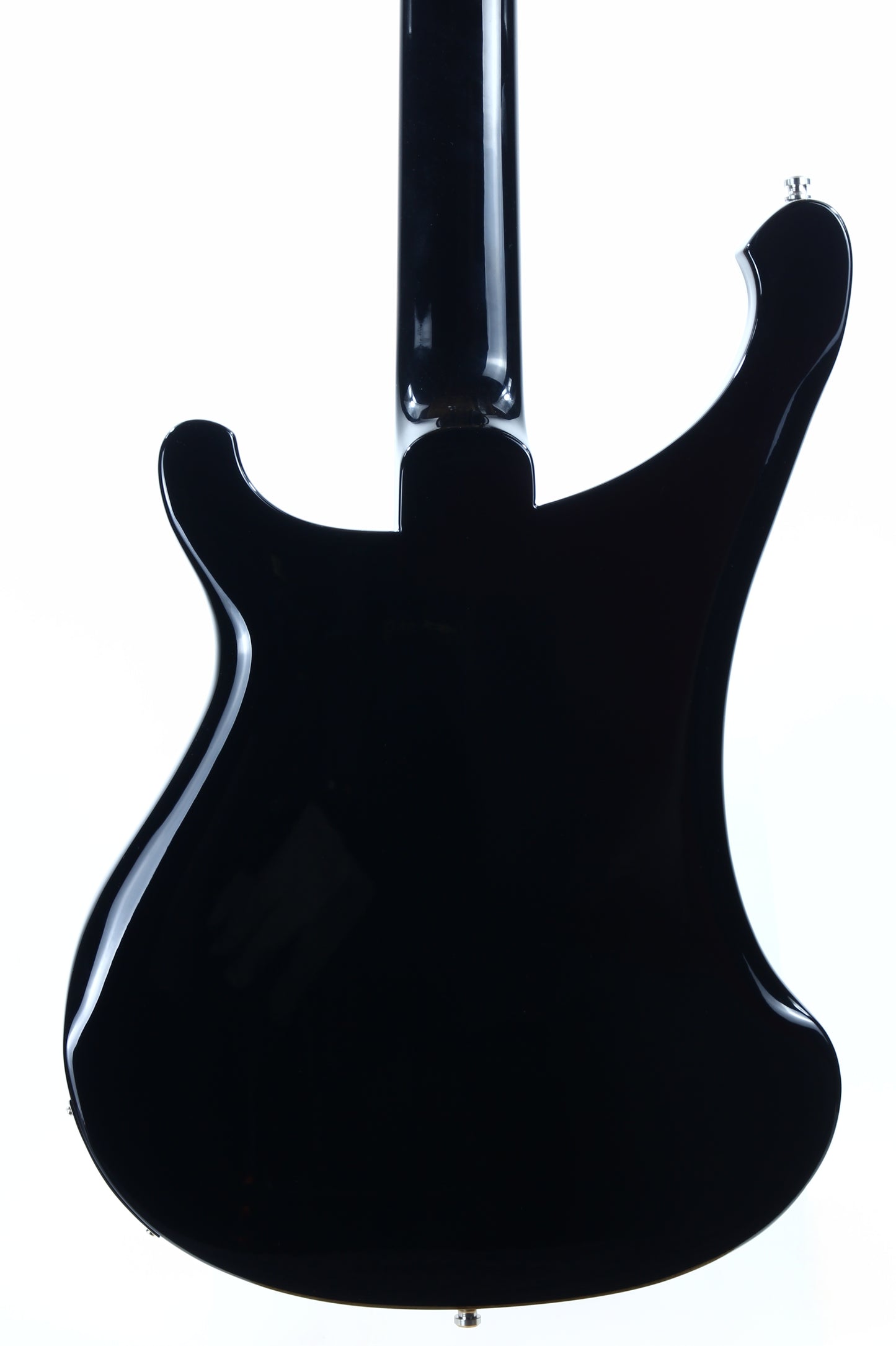 MINT 2022 Rickenbacker 4003 Electric Bass JG Jetglo Black - Triangle Inlays, Original Case