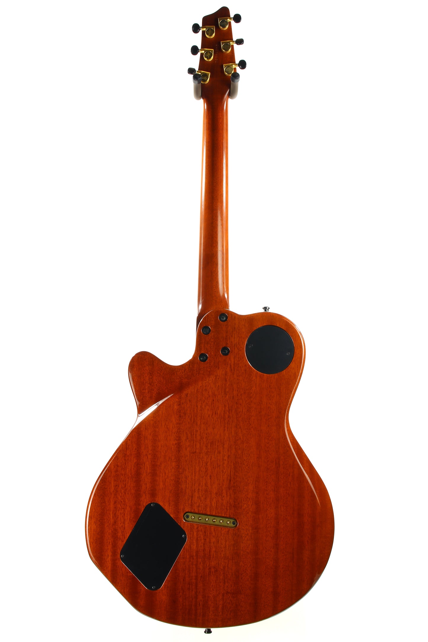 2004 Godin Montreal Two 2 Voice Acoustic Electric Semi-Hollow Guitar -- Solid Mahogany, Hybrid