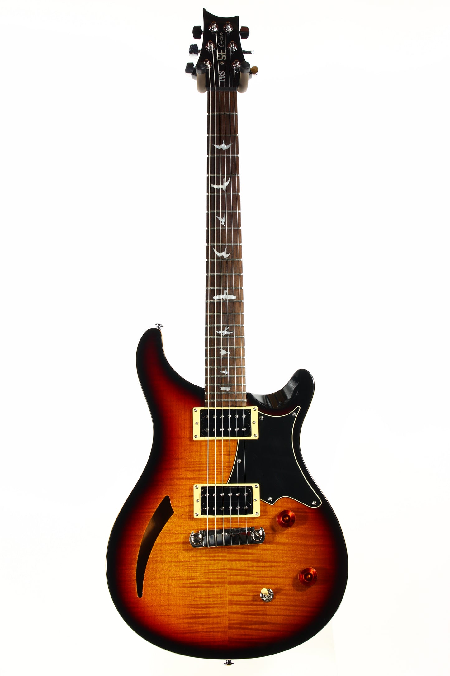 2012 PRS Custom 22 SE Semi-Hollow Flametop - Tri-Color Sunburst, Black Back!