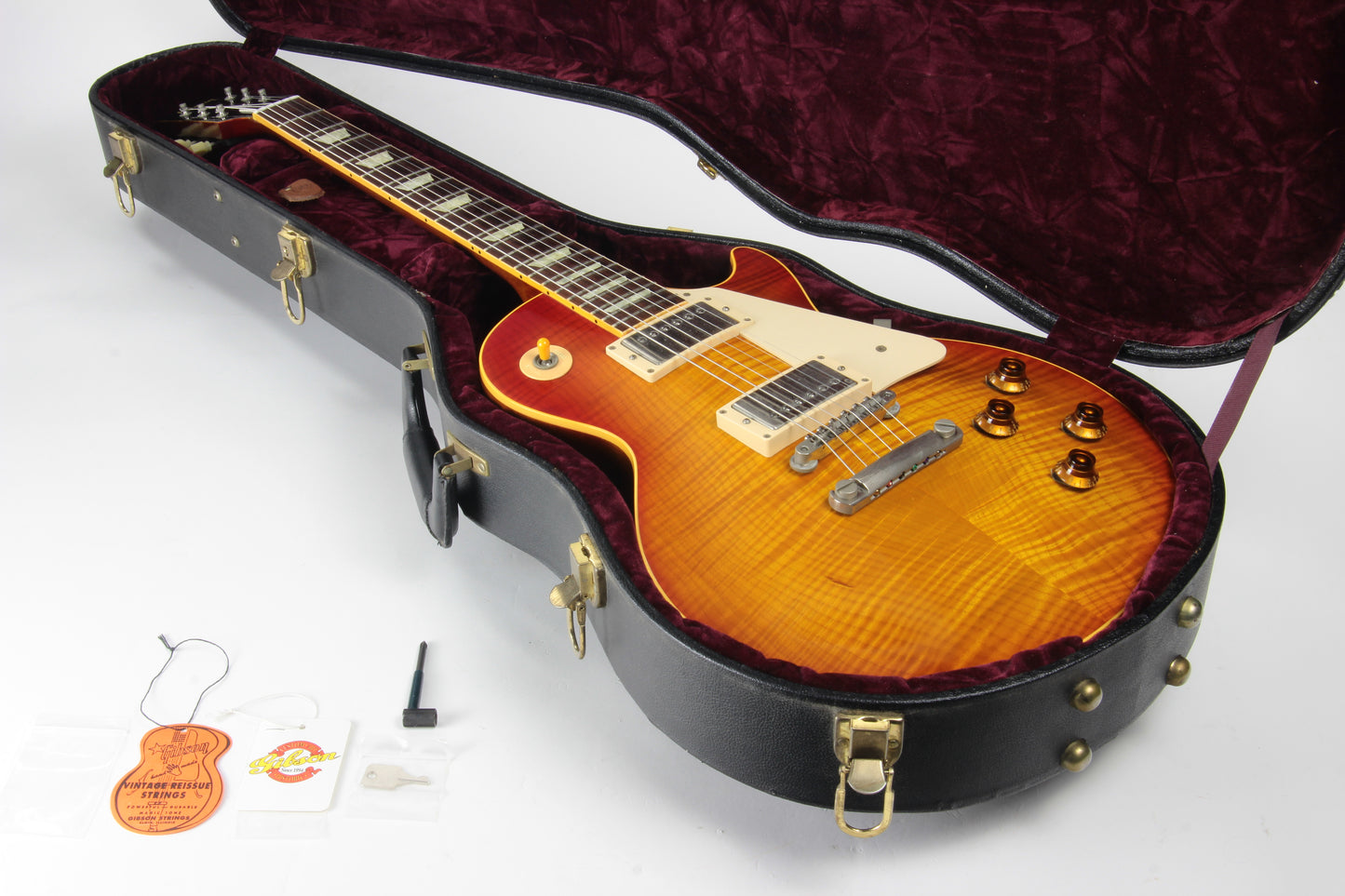 2000 Gibson '59 Les Paul Custom Shop 1959 Historic Reissue Standard Burst R9 - Good-Wood Era!