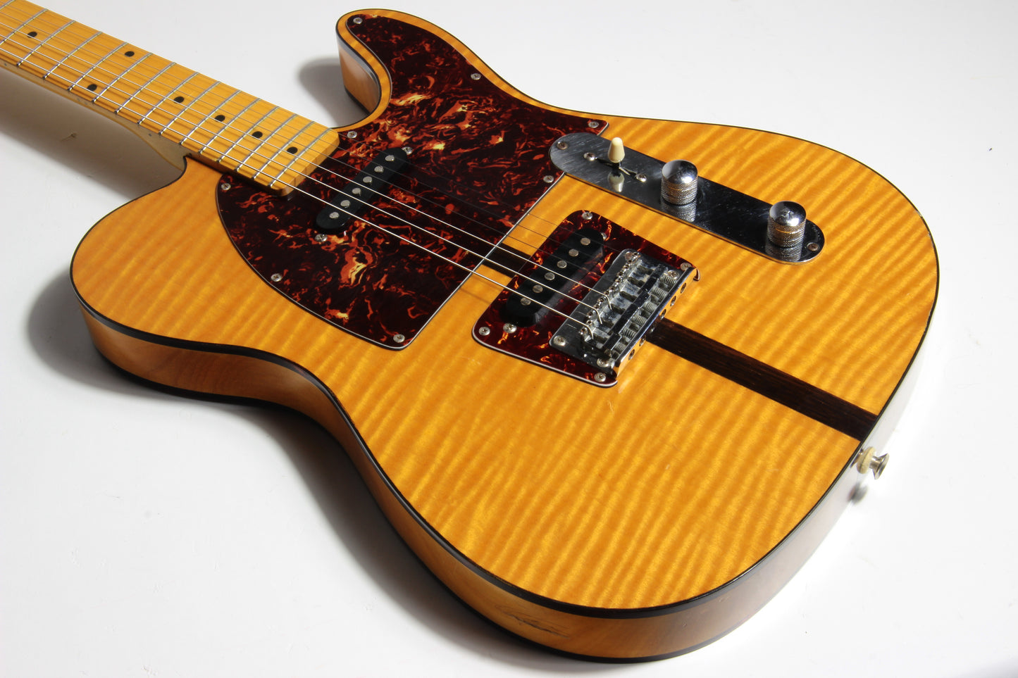 c. 1985 Hohner The Prinz Madcat Tele Lawsuit Headstock - w/ Fender Telecaster Case, Prince style