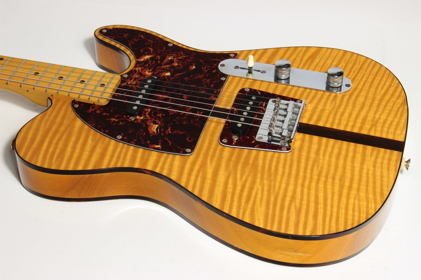 c. 1985 Hohner The Prinz Madcat Tele Lawsuit Headstock - w/ Fender Telecaster Case, Prince style