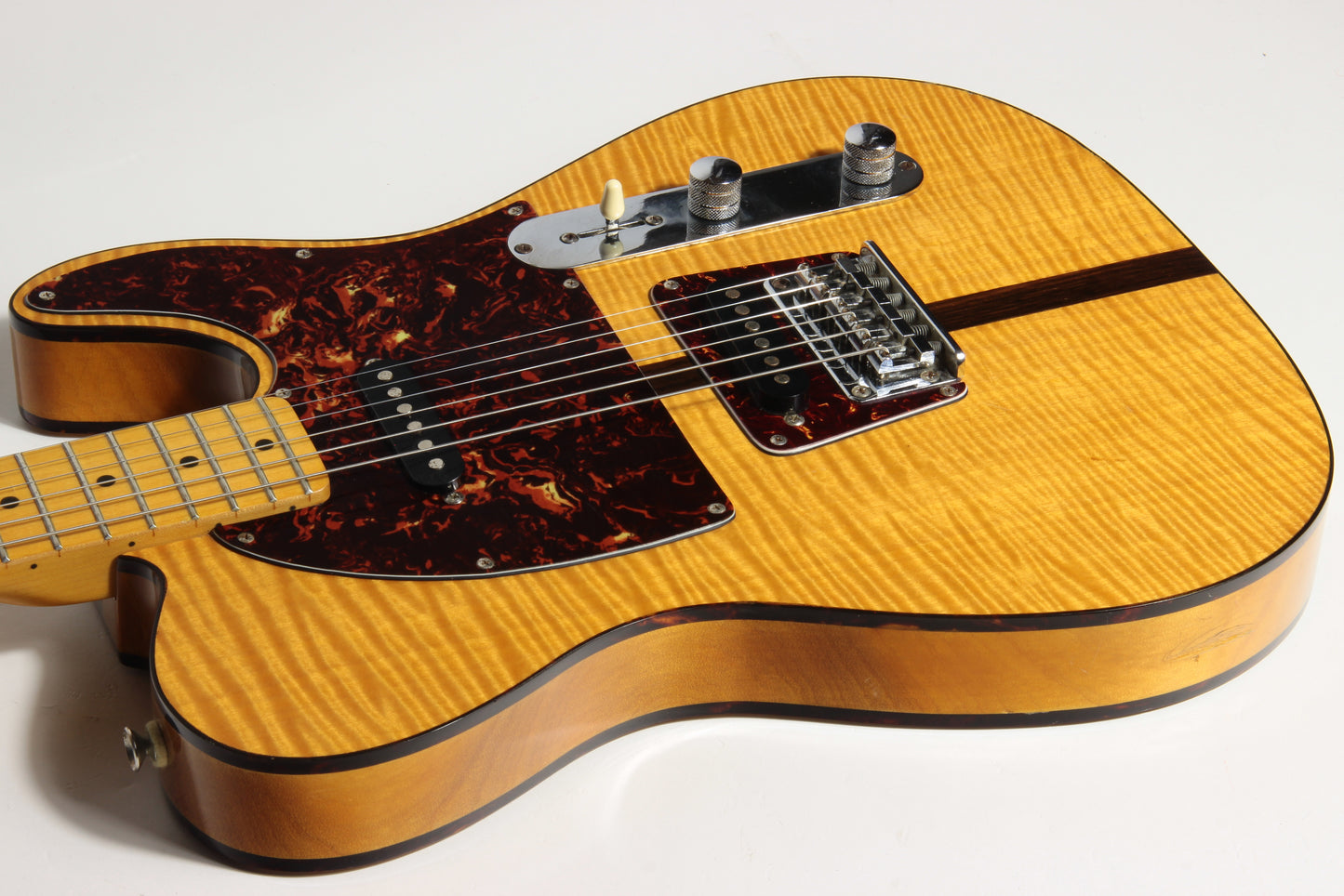 c. 1985 Hohner The Prinz Madcat Tele Lawsuit Headstock - w/ Fender Telecaster Case, Prince style