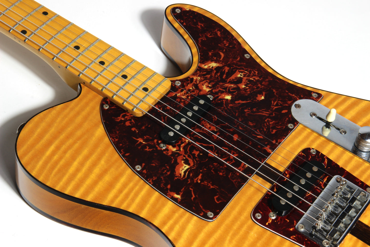 c. 1985 Hohner The Prinz Madcat Tele Lawsuit Headstock - w/ Fender Telecaster Case, Prince style