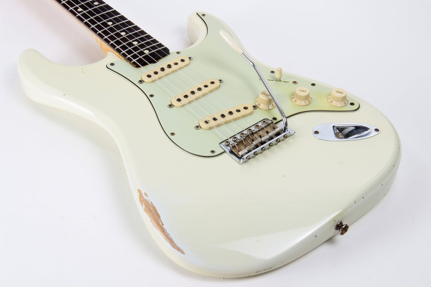 1959 Fender Custom Shop BRAZILIAN ROSEWOOD Stratocaster Relic Olympic White - John Cruz Pups, Wildwood 10!