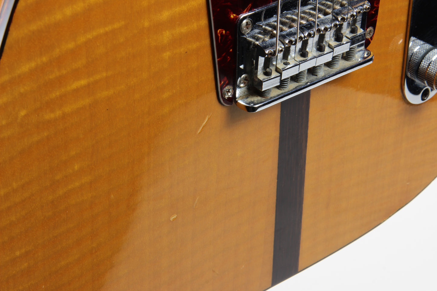 c. 1985 Hohner The Prinz Madcat Tele Lawsuit Headstock - w/ Fender Telecaster Case, Prince style