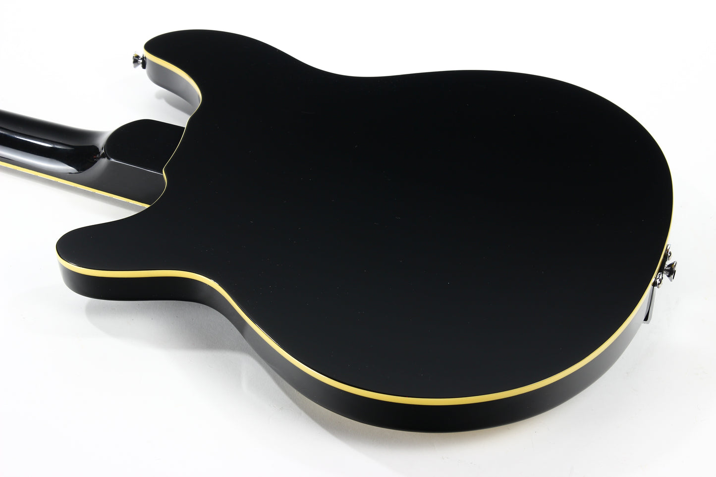 2012 Italia Rimini 12-String BLACK -- Semi Hollowbody Electric Guitar, Trev Wilkerson Design